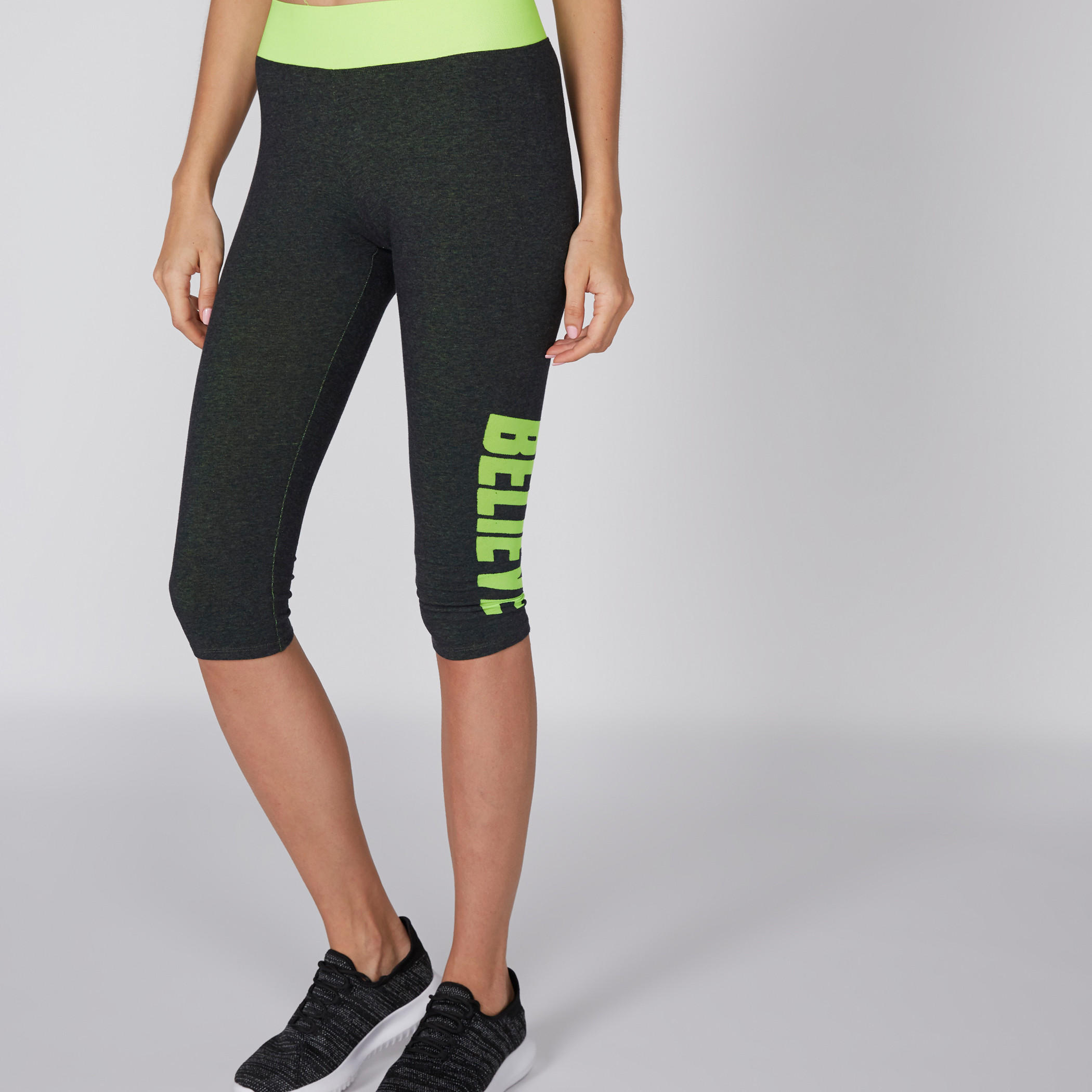 Printed 3/4 Leggings with Elasticised Waistband-women-clothing-bottoms-leggings-image-2