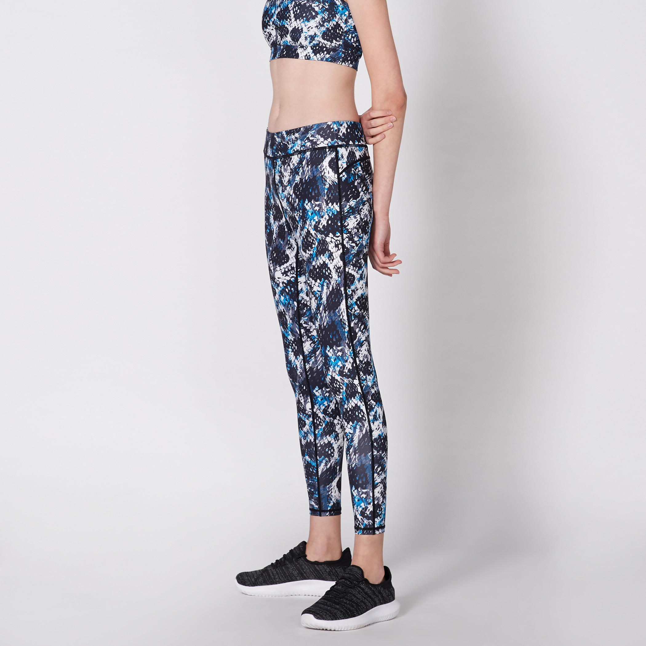 Printed Leggings with Elasticized Waistband-women-clothing-bottoms-leggings-image-2