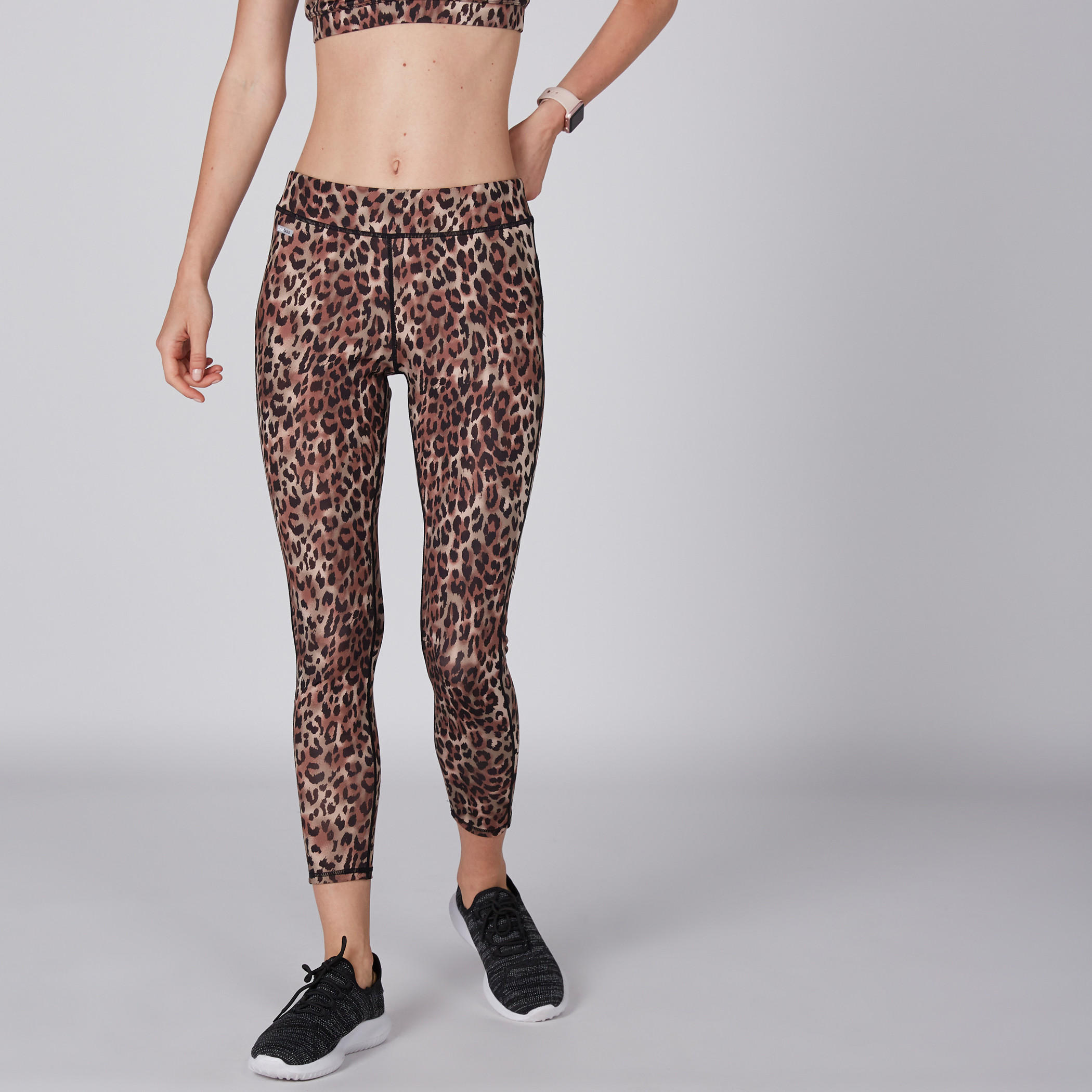 بنطال ليقنز طويل بخصر مطّاطي وطبعات-women-clothing-bottoms-leggings-image-1