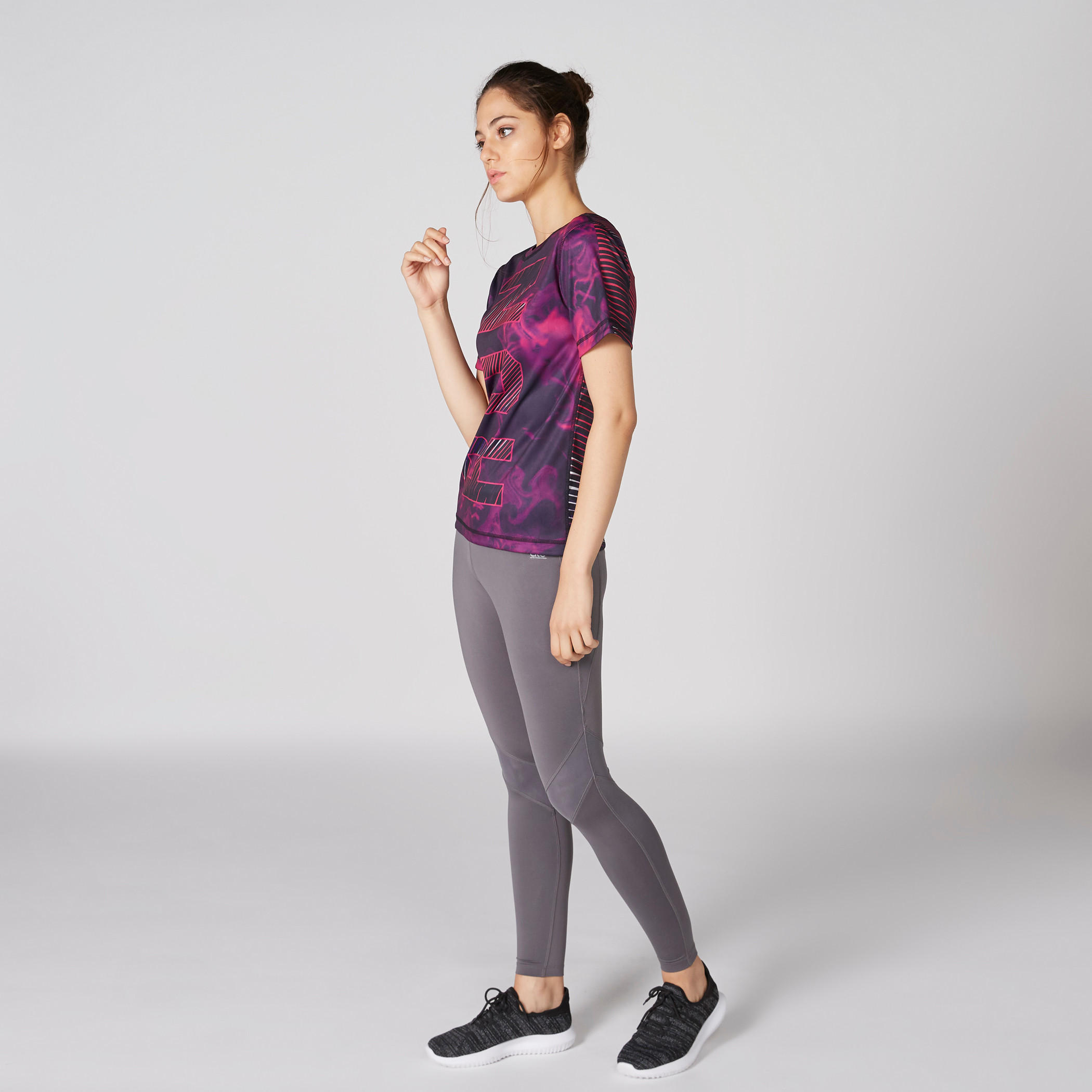 Printed 4-Way Reversible T-Shirt with Round Neck and Short Sleeves-women-clothing-sportswearandactivewear-tshirtsandvests-image-4