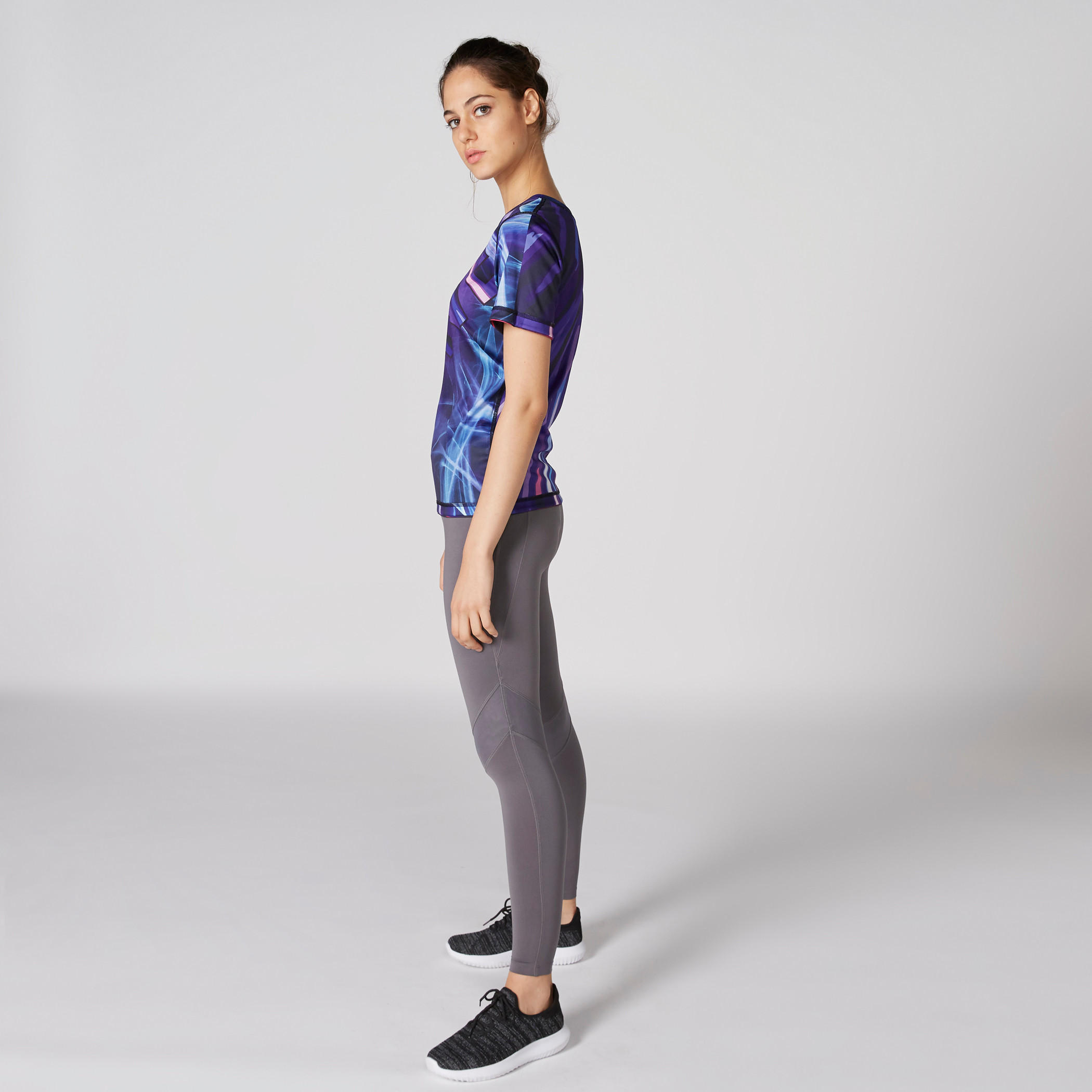 Printed 4-Way Reversible T-Shirt with Round Neck and Short Sleeves-women-clothing-sportswearandactivewear-tshirtsandvests-image-8
