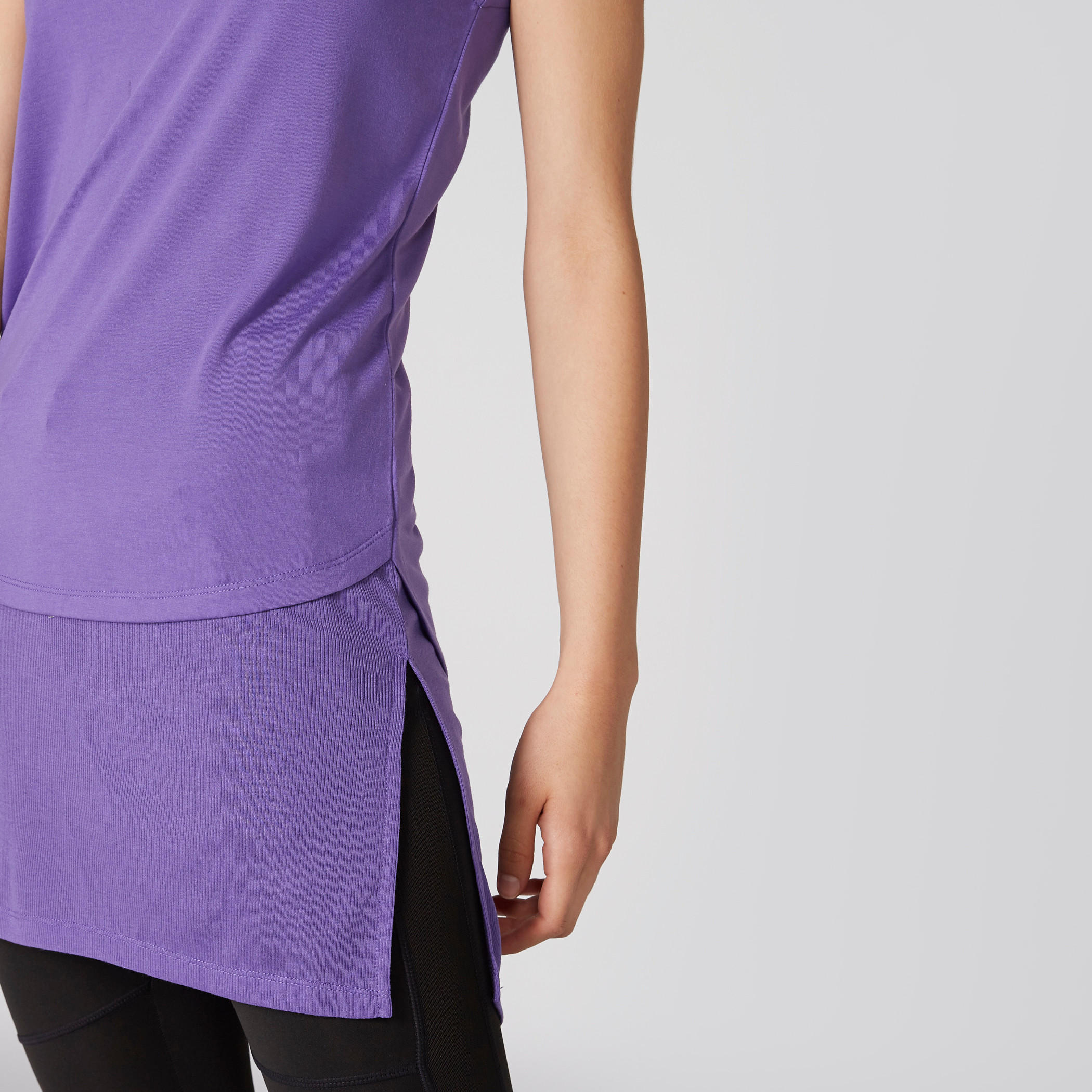 تيشيرت طويل دون أكمام بياقة عالية-women-clothing-tshirts-image-5