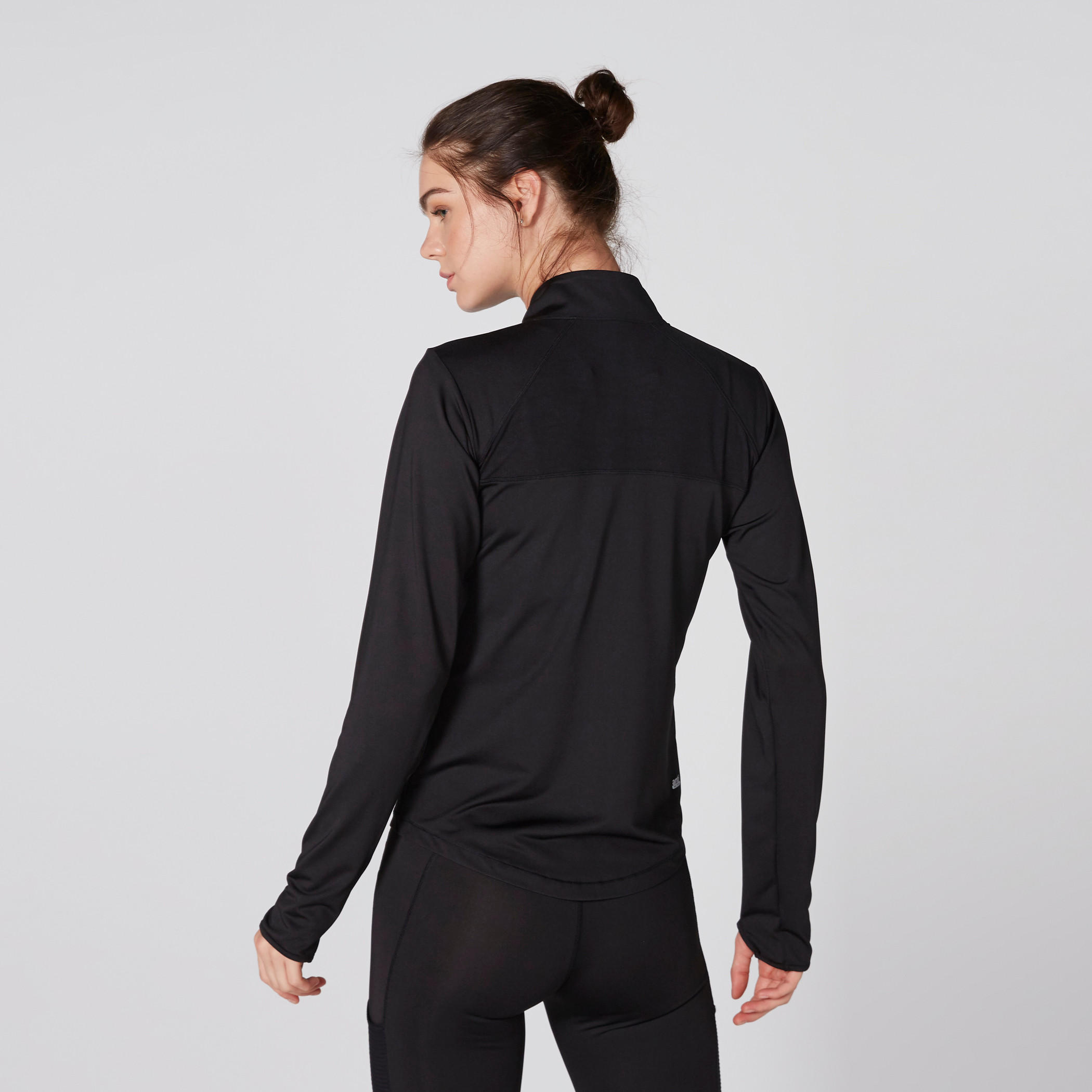 High Neck Jacket with Long Sleeves and Zip Closure-women-clothing-sportswearandactivewear-coatsandjackets-jackets-image-2