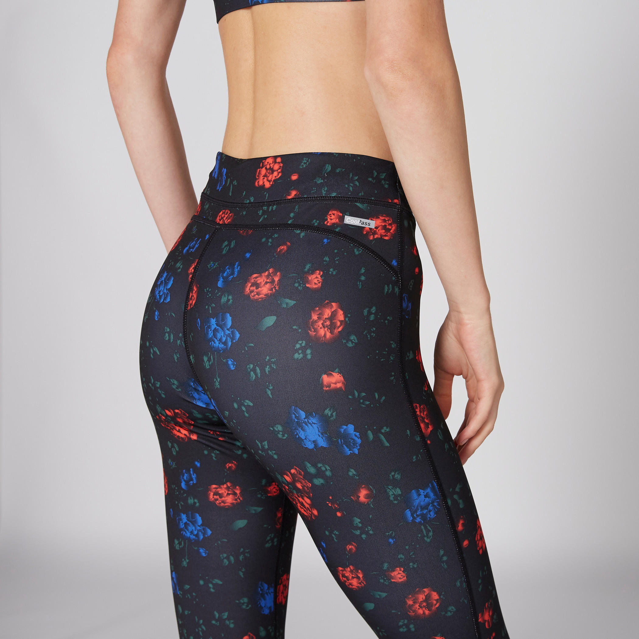 بنطال ليقنز بخصر مطّاطي وطبعات أزهار-women-clothing-bottoms-leggings-image-4