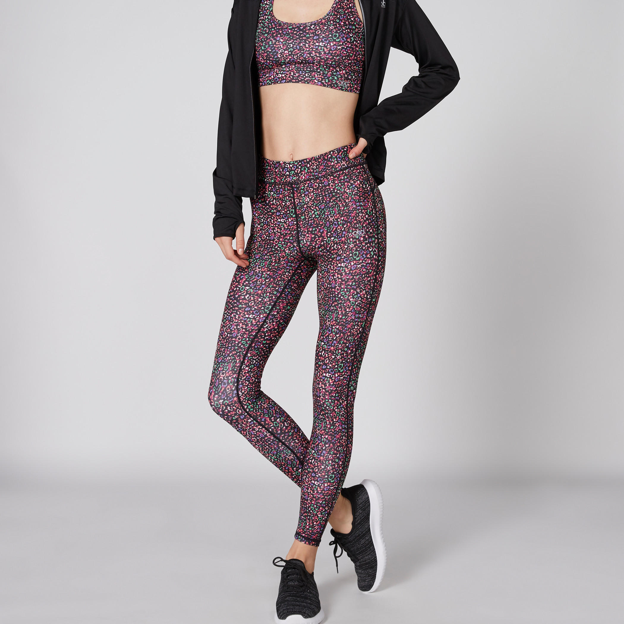 Full Length Printed Leggings with Elasticised Waistband-women-clothing-bottoms-leggings-image-3