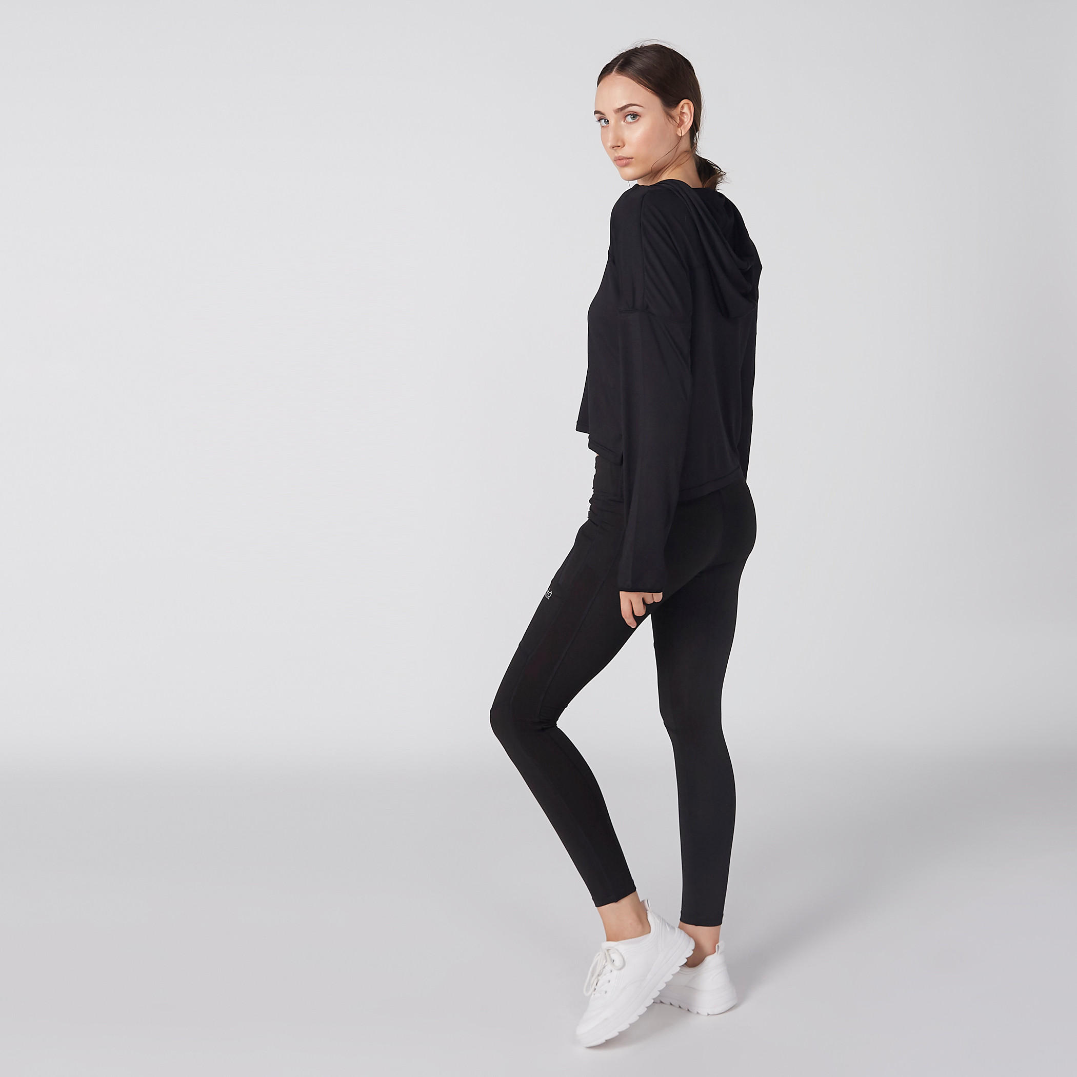 Printed Long Sleeves T-Shirt with Hood and Thumb Hole-women-clothing-sportswearandactivewear-tshirtsandvests-image-1