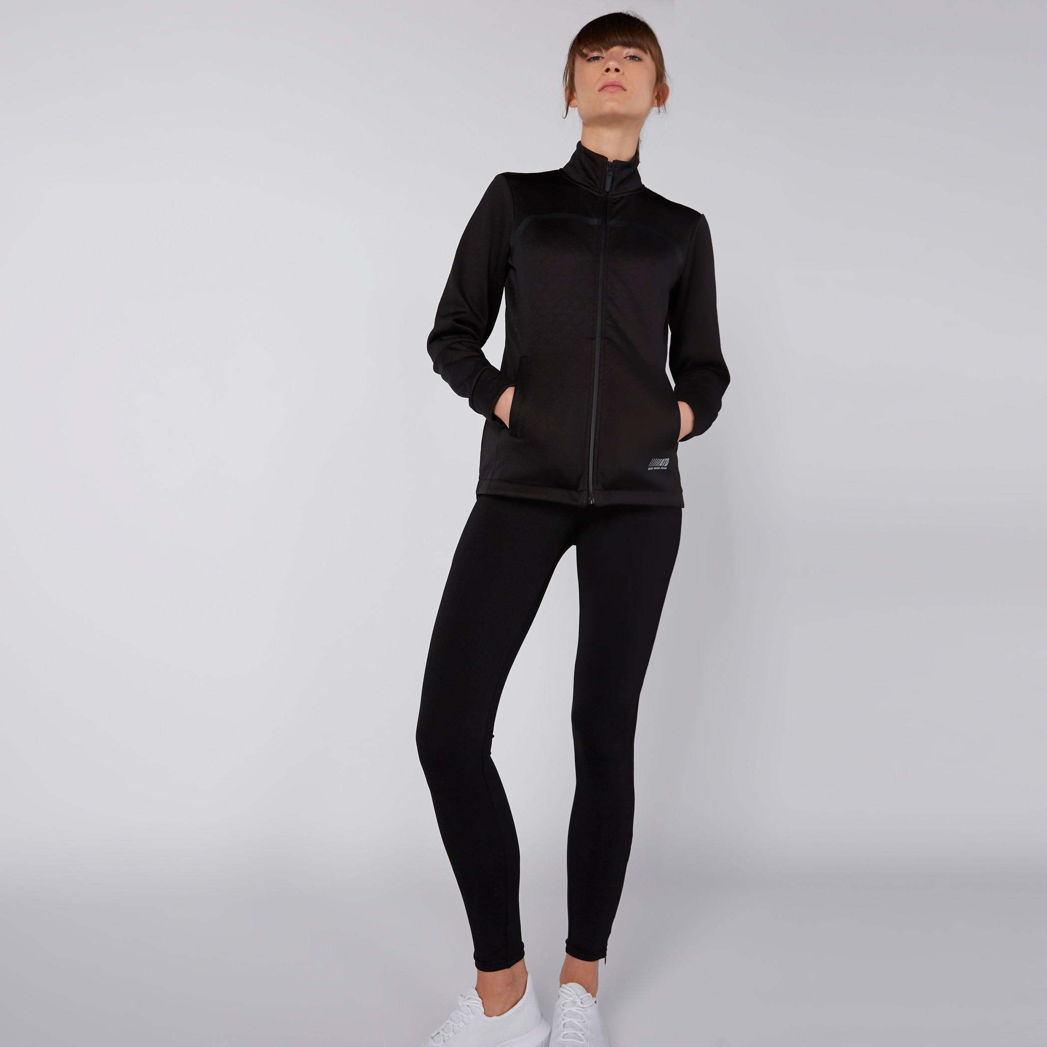 بنطال ليقنز طويل بخصر مطّاطي وسحّاب-women-clothing-sportswearandactivewear-bottoms-image-1