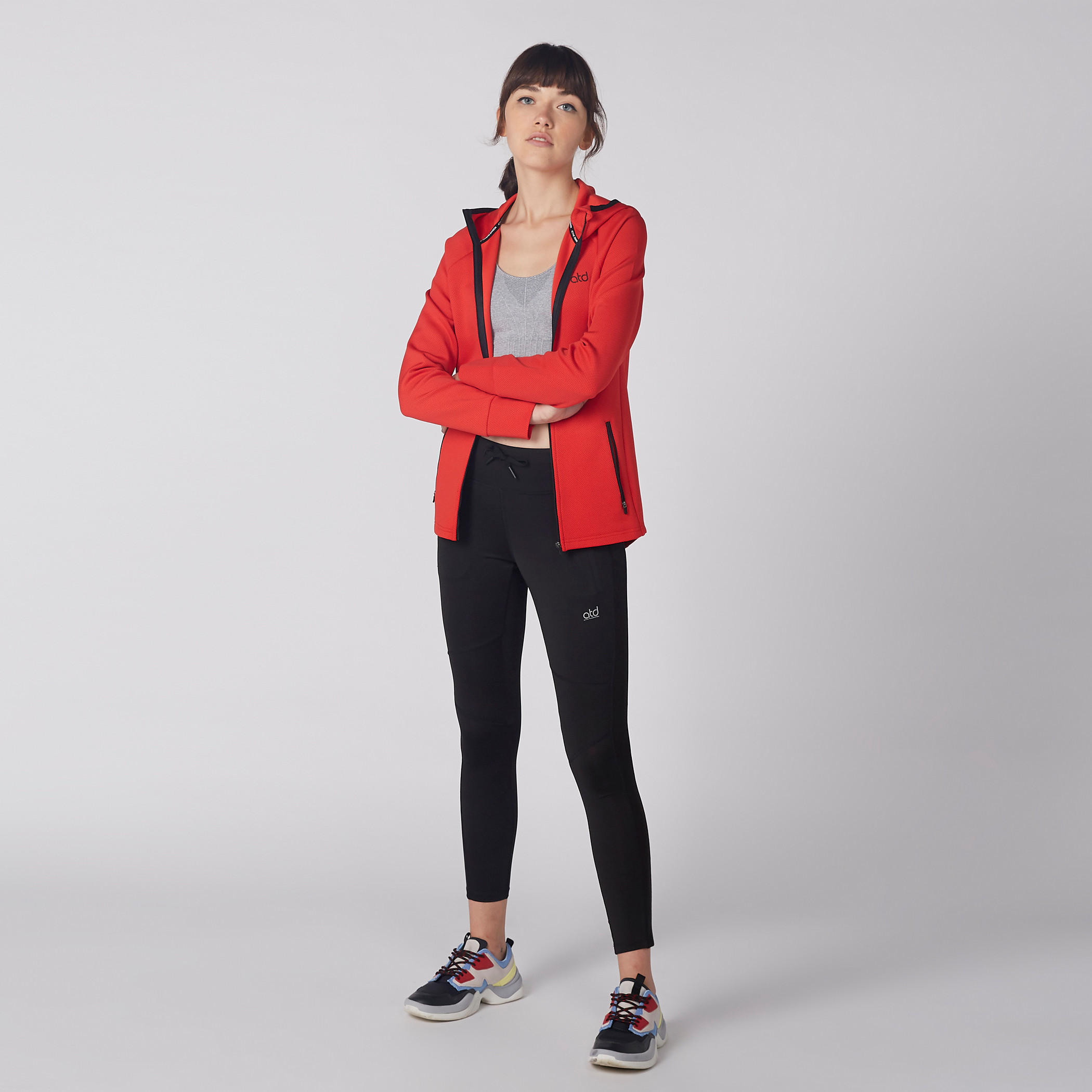 صدرية رياضية بارزة الملمس بظهر متقاطع-women-clothing-sportswearandactivewear-tshirtsandvests-image-2