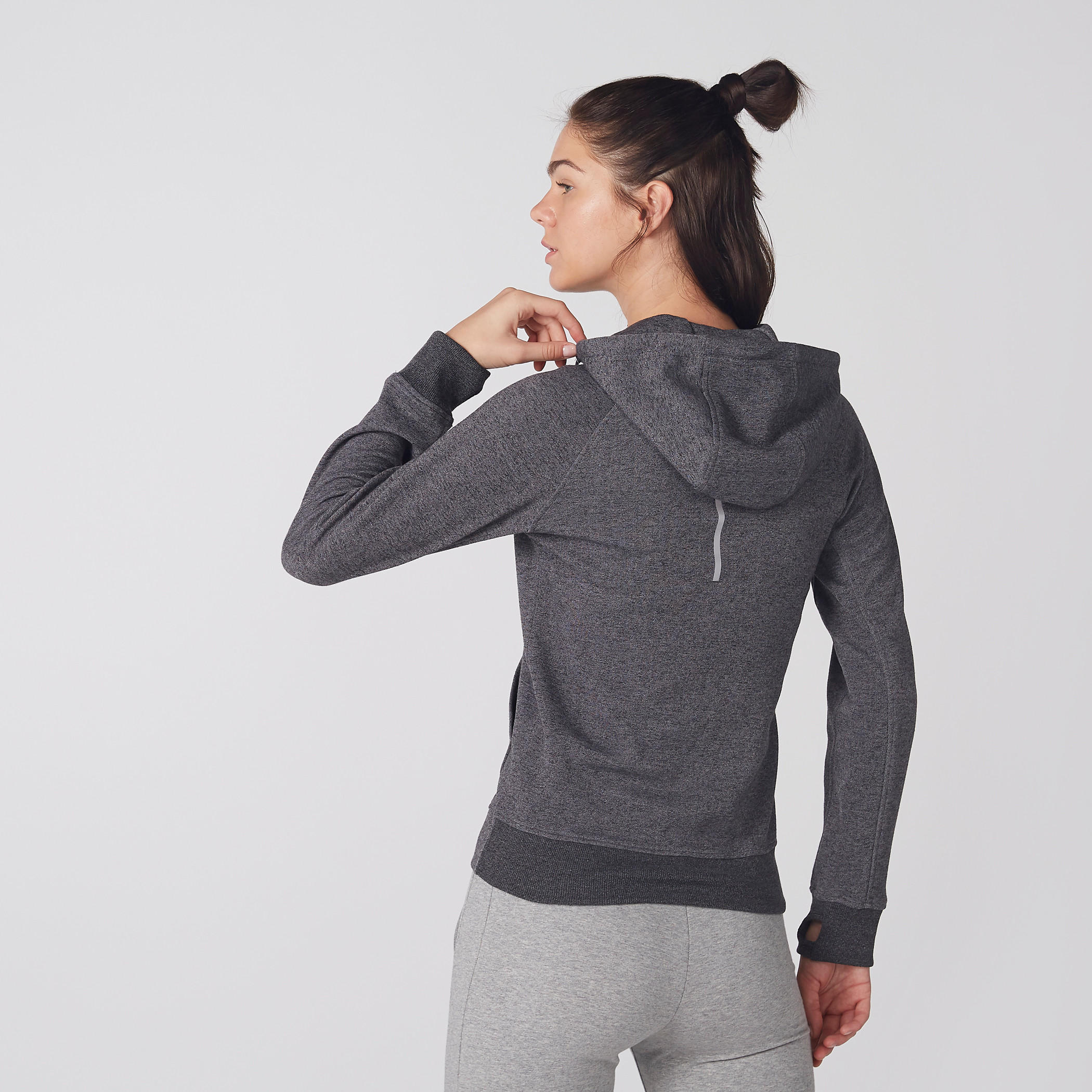 Long Sleeves Sweatshirt with Zip Closure and Hood-women-clothing-sportswearandactivewear-hoodiesandsweatshirts-image-4