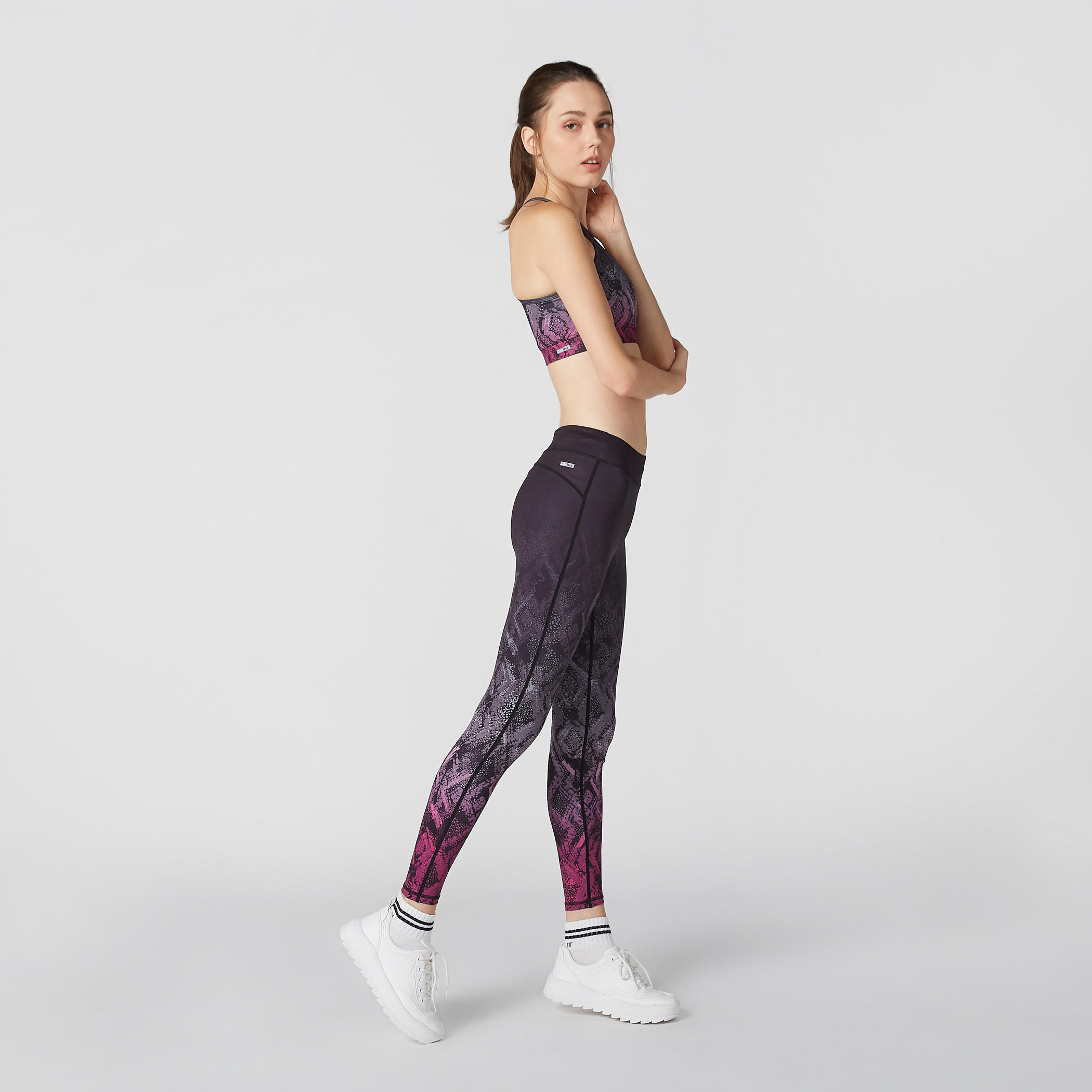 Printed Leggings with Cut and Sew Back-women-clothing-sportswearandactivewear-bottoms-image-1