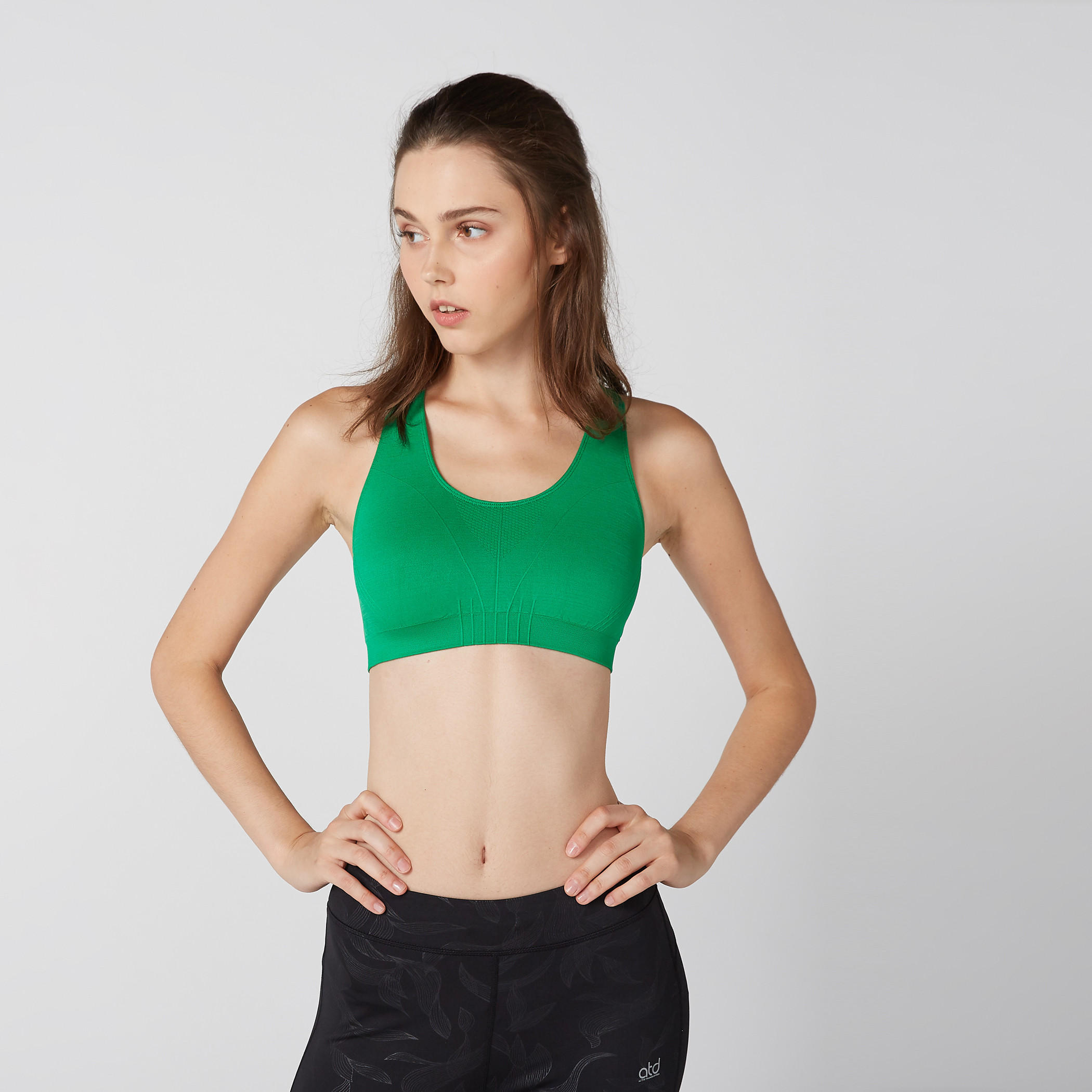 Racerback Sports Bra with Elasticised Band-sports-women-clothing-sportsbras-image-1