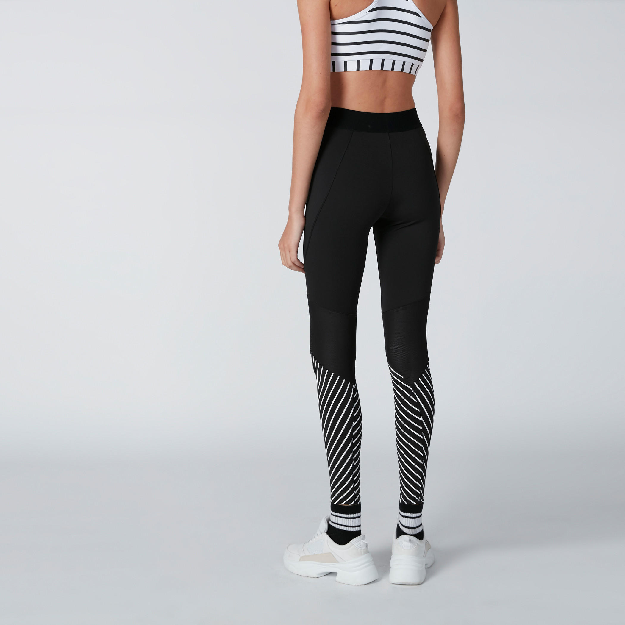 Striped Leggings with Elasticised Waistband-women-clothing-bottoms-leggings-image-2