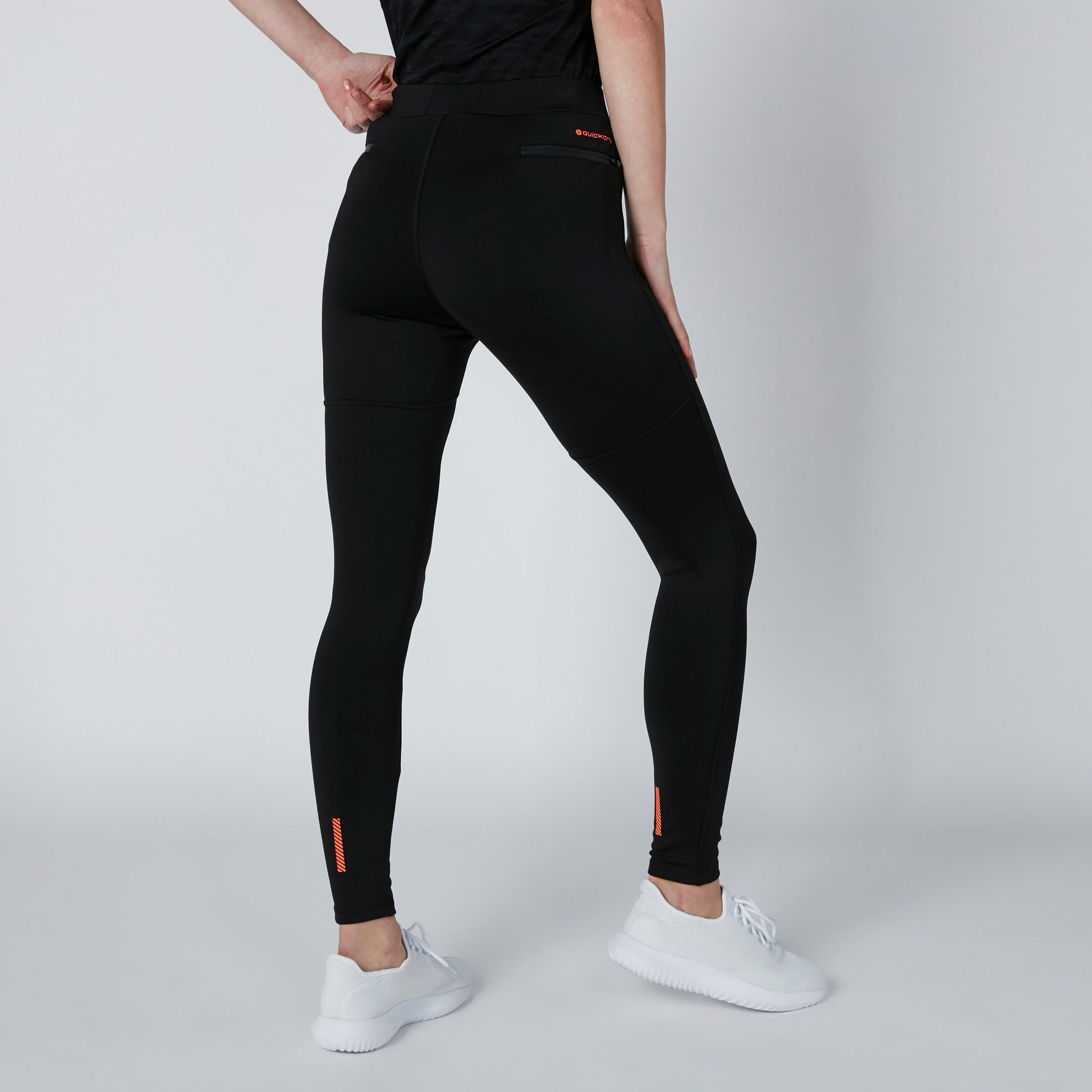بنطال بخصر مطّاطي متوسط الارتفاع وجيوب-women-clothing-sportswearandactivewear-bottoms-image-2