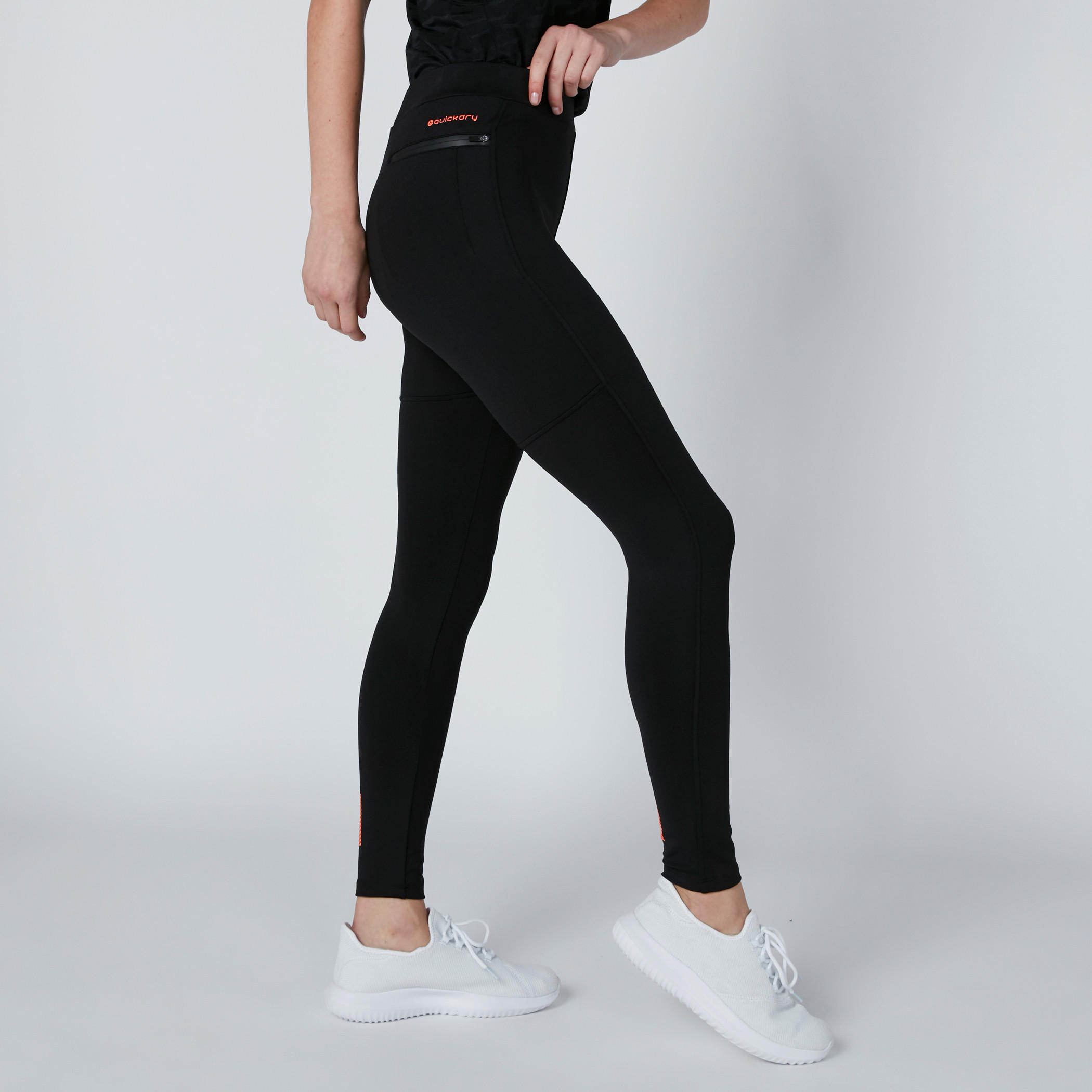 بنطال بخصر مطّاطي متوسط الارتفاع وجيوب-women-clothing-sportswearandactivewear-bottoms-image-5