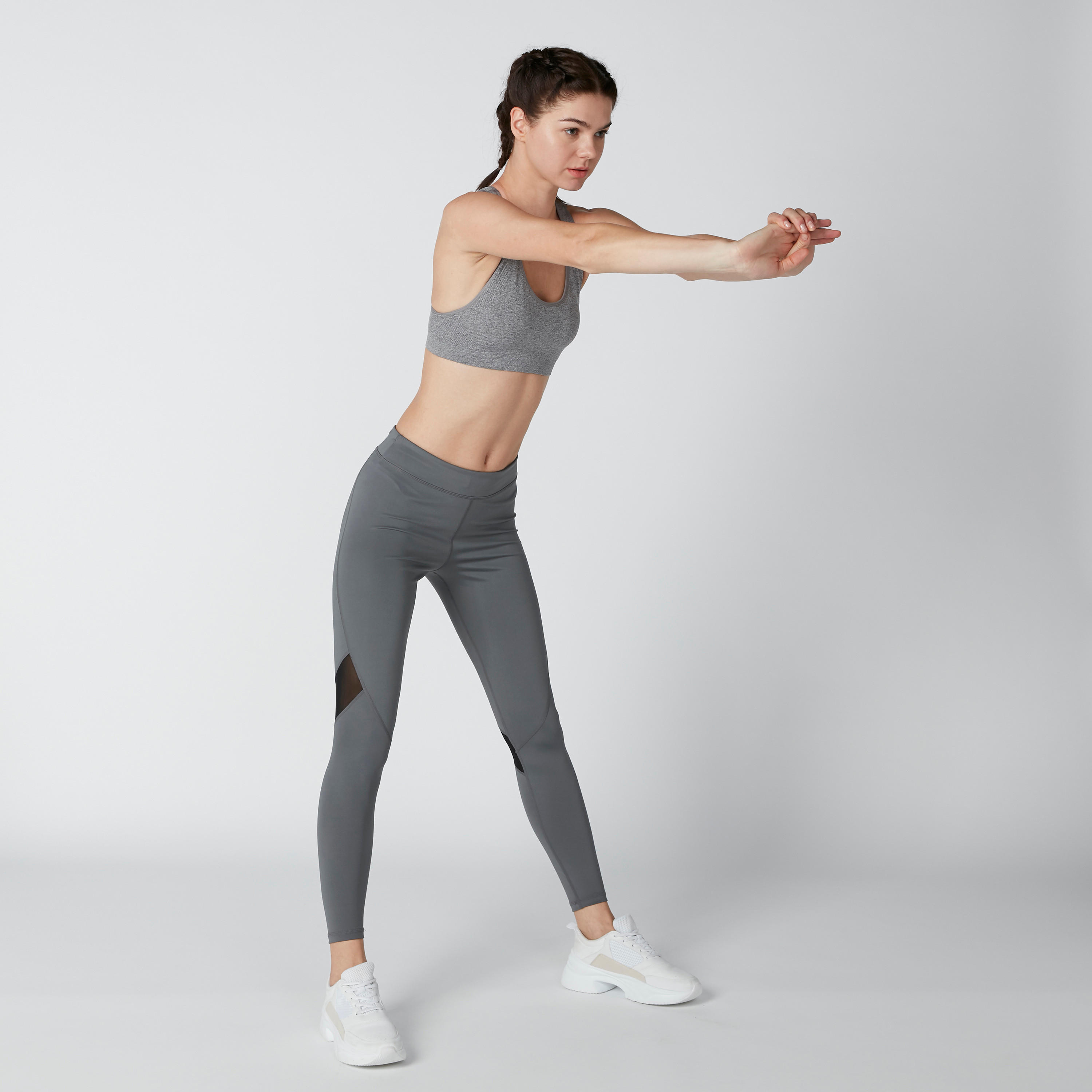 Sports Bra with Scoop Neck and Racerback-sports-women-clothing-sportsbras-image-2