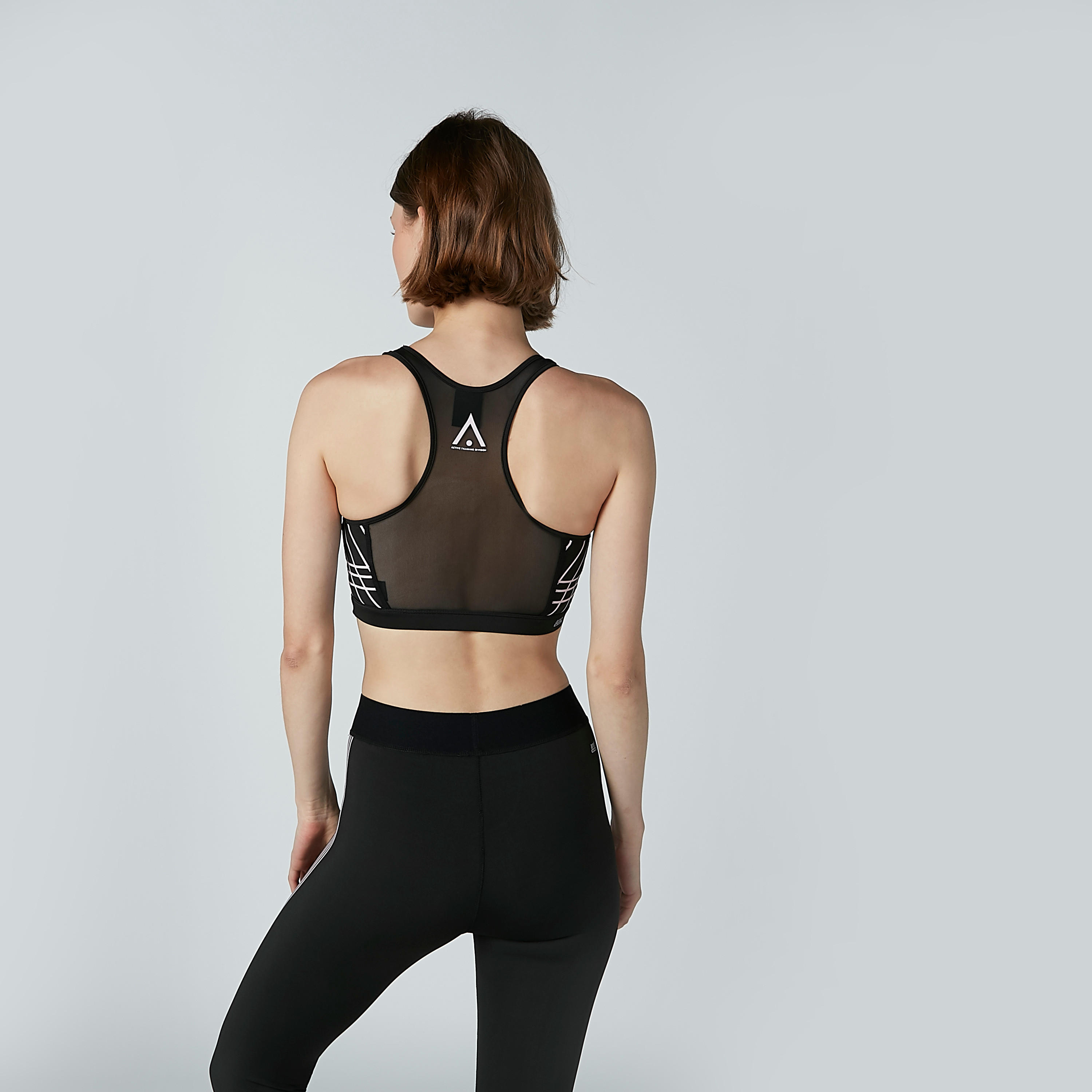 صدرية رياضية مقلّمة بظهر ريسر-sports-women-clothing-sportsbras-image-5