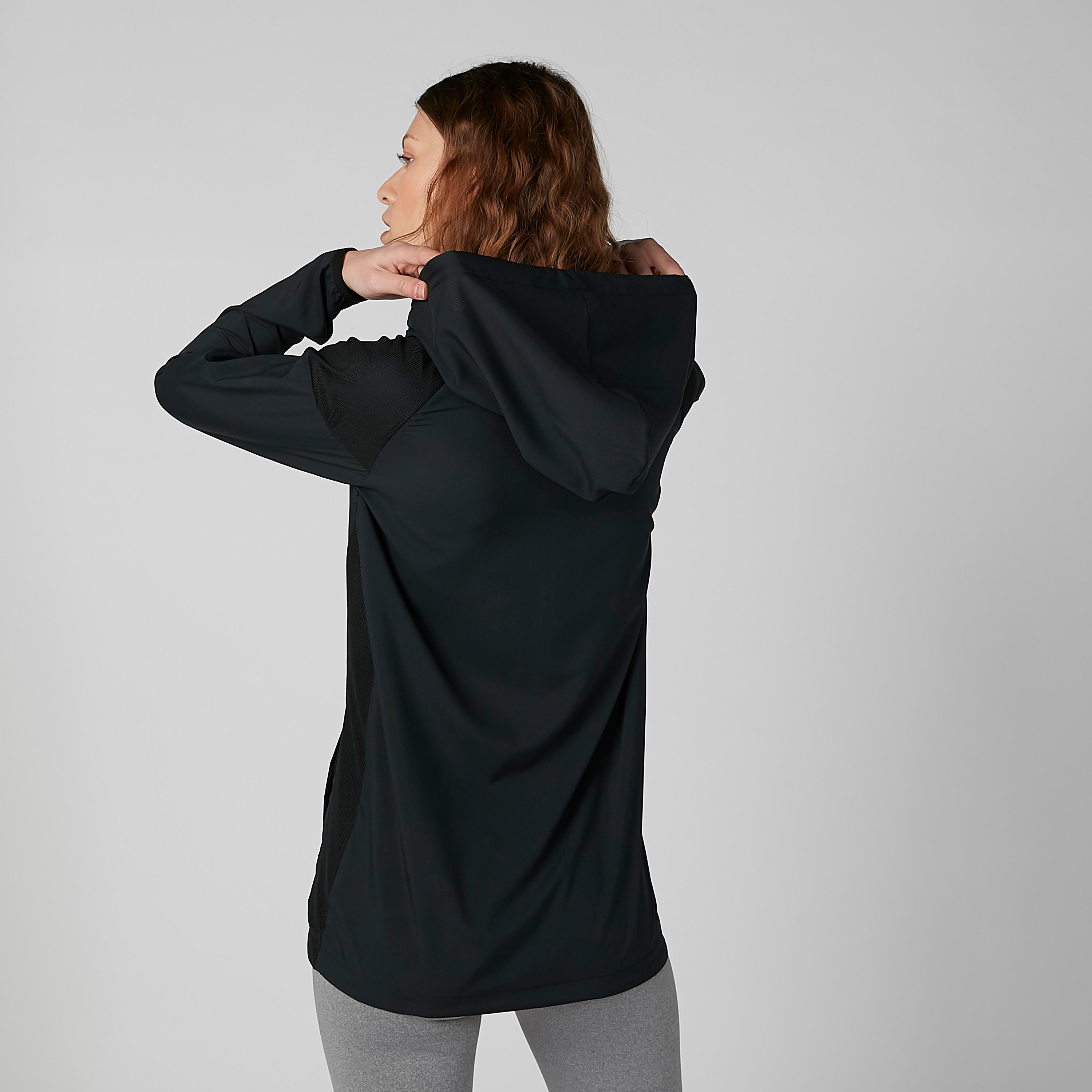 جاكيت سادة بقبّعة وجيوب بسحّاب وحوّاف برباط-women-clothing-sportswearandactivewear-coatsandjackets-jackets-image-5