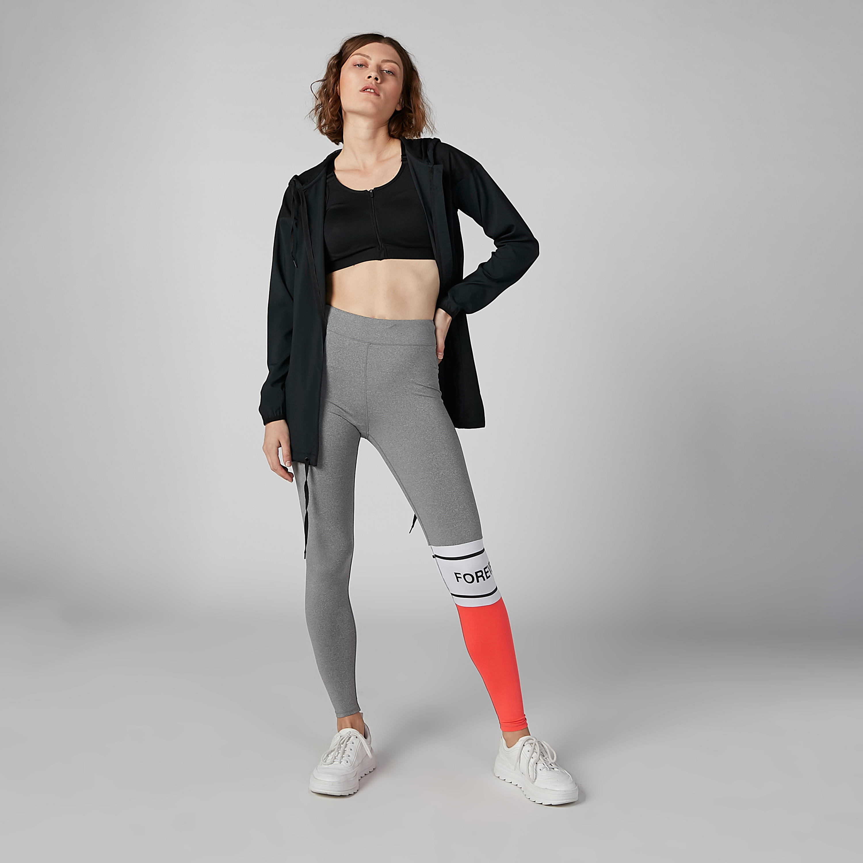 بنطال ليقنز طويل بخصر مطّاطي وطبعات-women-clothing-bottoms-leggings-image-1