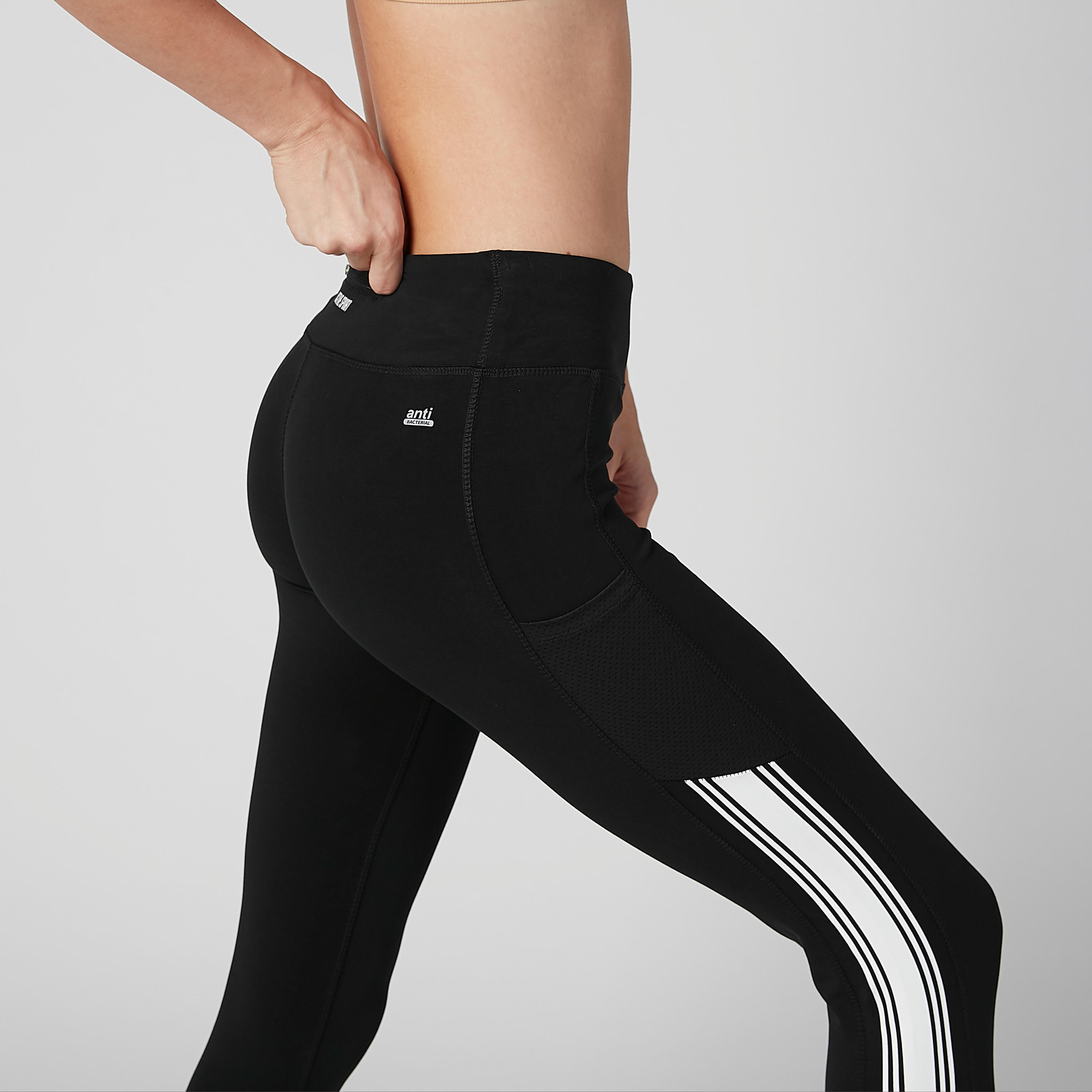 Full Length Stripe Detail Jog Pants with Elasticised Waistband-women-clothing-bottoms-joggers-image-3