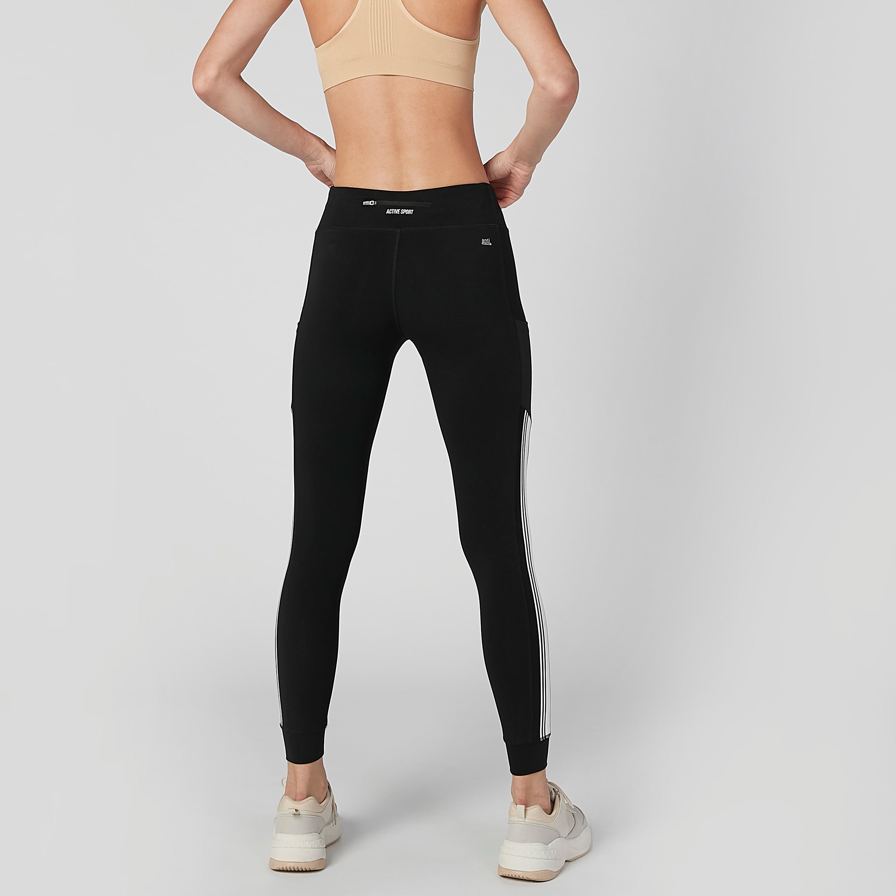 Full Length Stripe Detail Jog Pants with Elasticised Waistband-women-clothing-bottoms-joggers-image-5