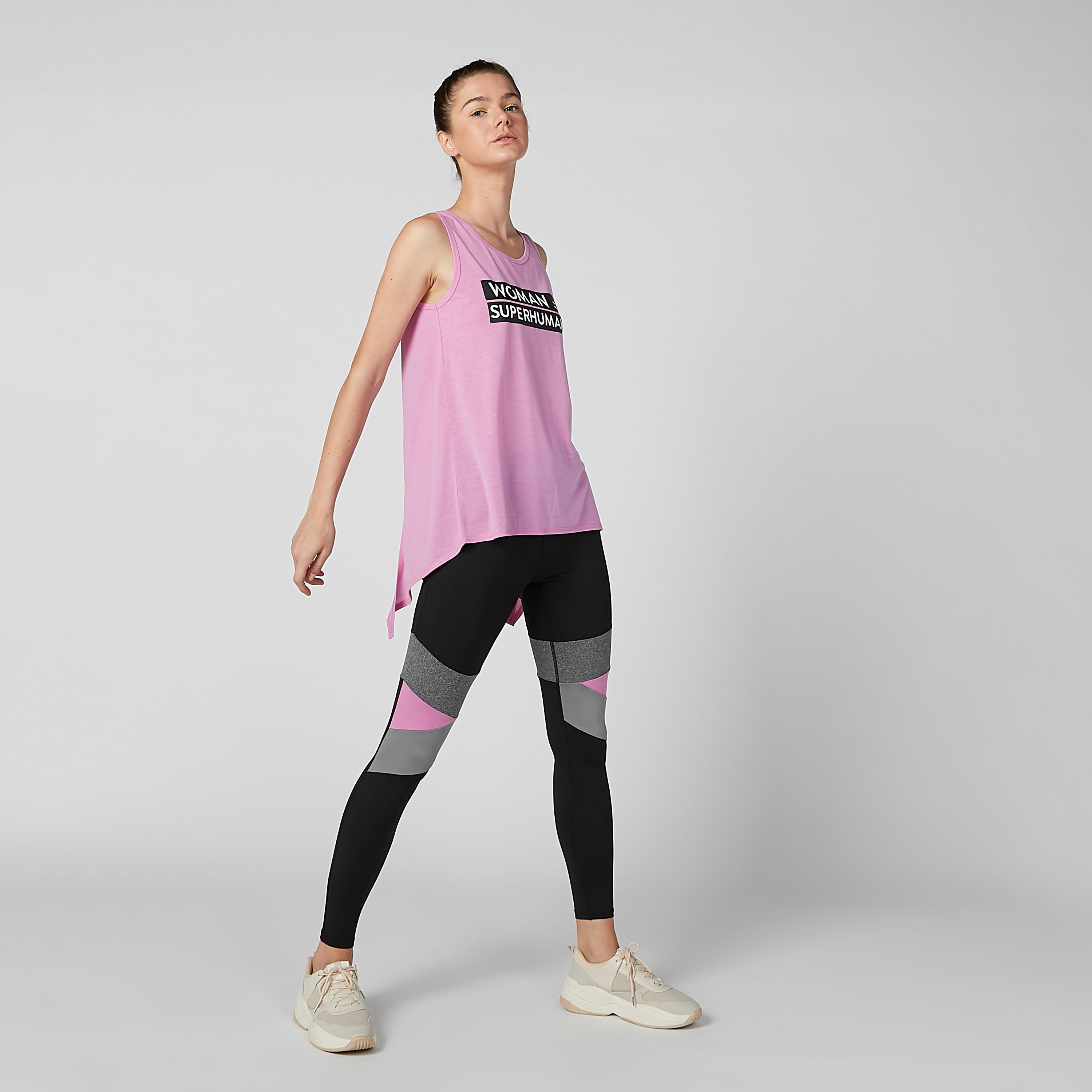 بنطال ليقنز طويل بخصر مطّاطي-women-clothing-sportswearandactivewear-bottoms-image-3