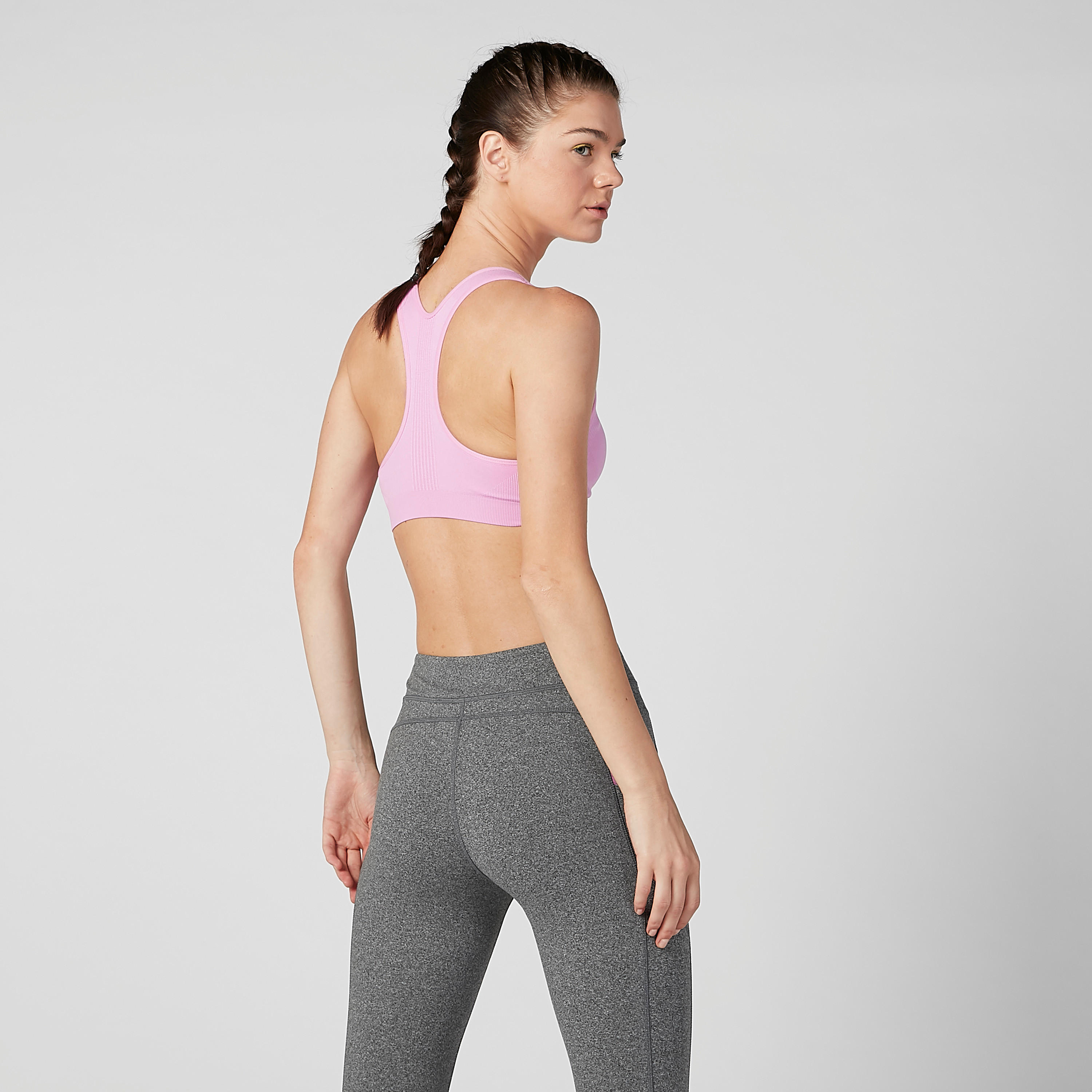 صدرية رياضية سادة بظهر ريسر-sports-women-clothing-sportsbras-image-3