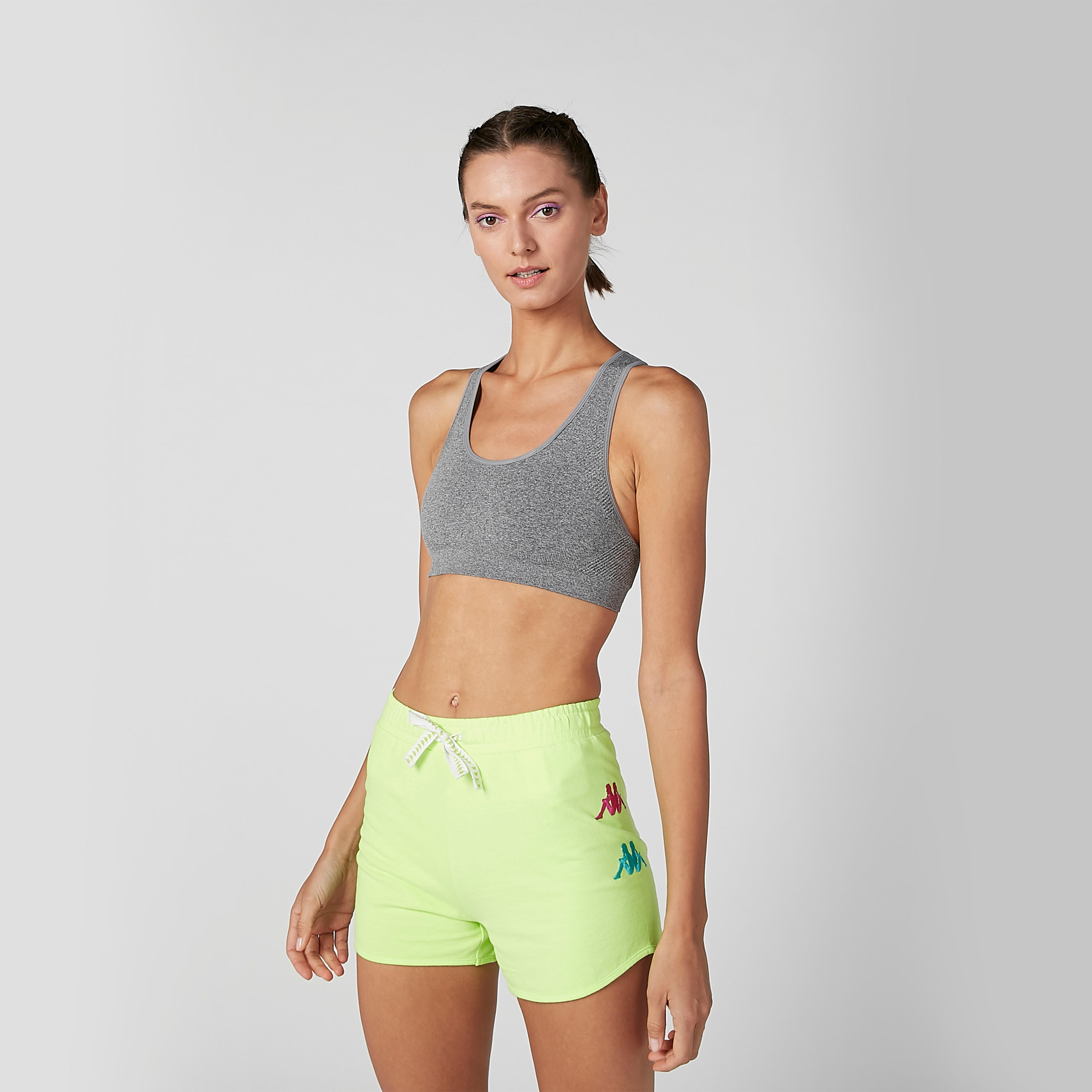 صدريّة رياضيّة سادة بياقة عميقة وظهر ريسر-sports-women-clothing-sportsbras-image-4