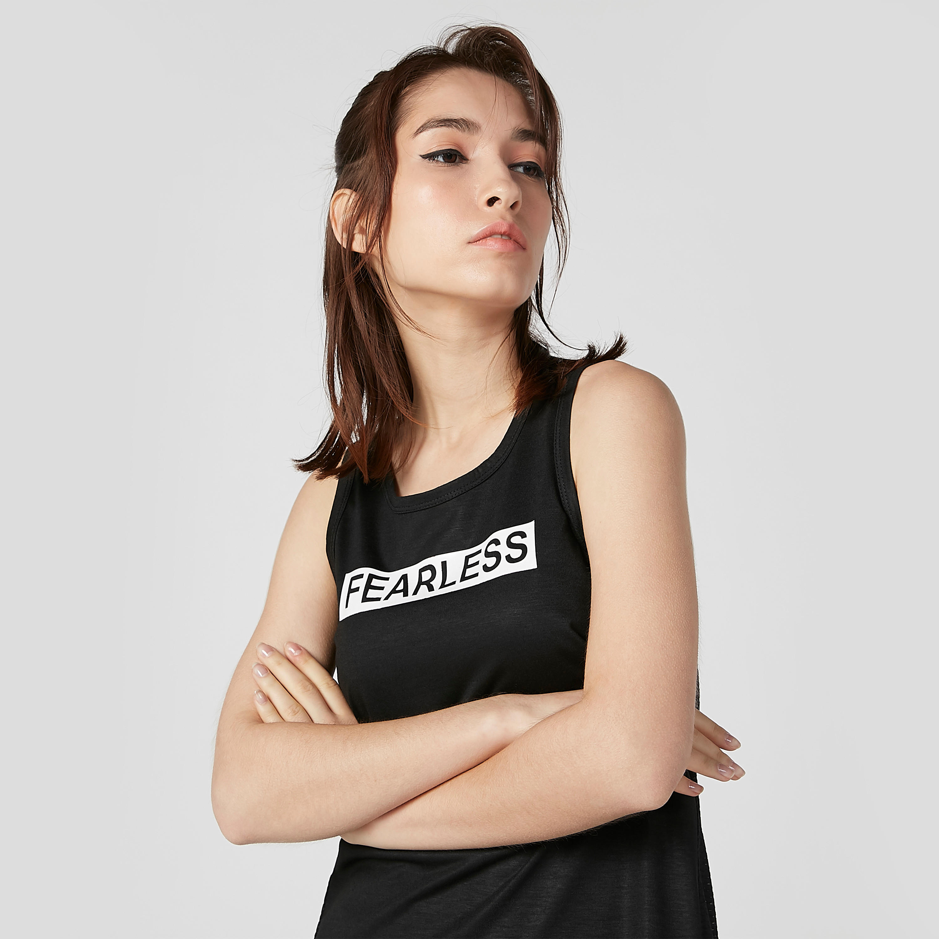 Printed Sleeveless Vest with Round Neck-women-clothing-sportswearandactivewear-tshirtsandvests-image-3