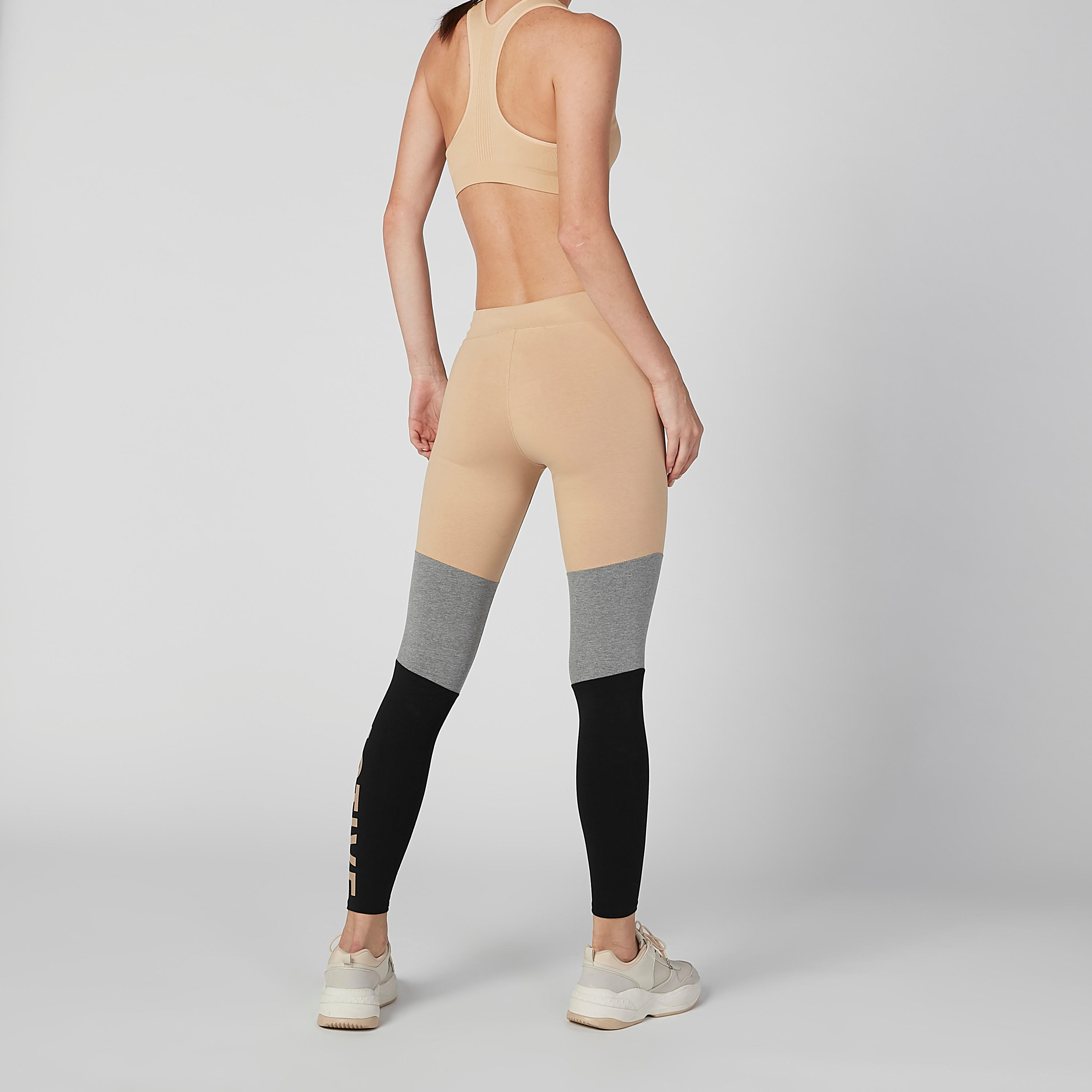 بنطال ليقنز طويل بخصر مطّاطي وطبعات-women-clothing-sportswearandactivewear-bottoms-image-4