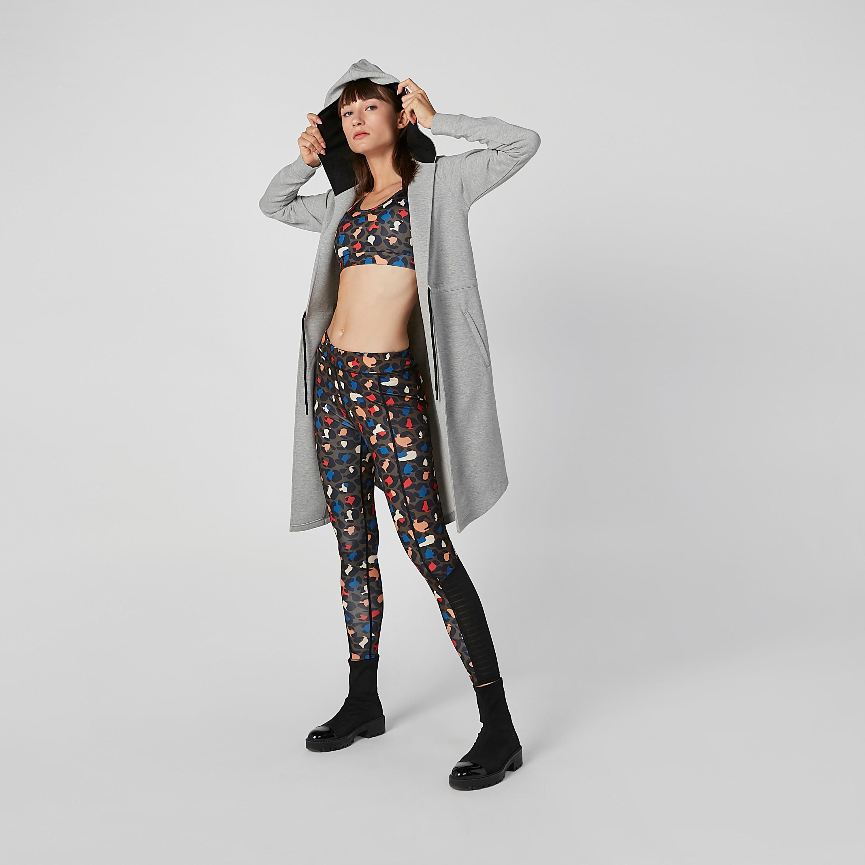 هودي مستدام طويل سادة-women-clothing-sportswearandactivewear-hoodiesandsweatshirts-image-2