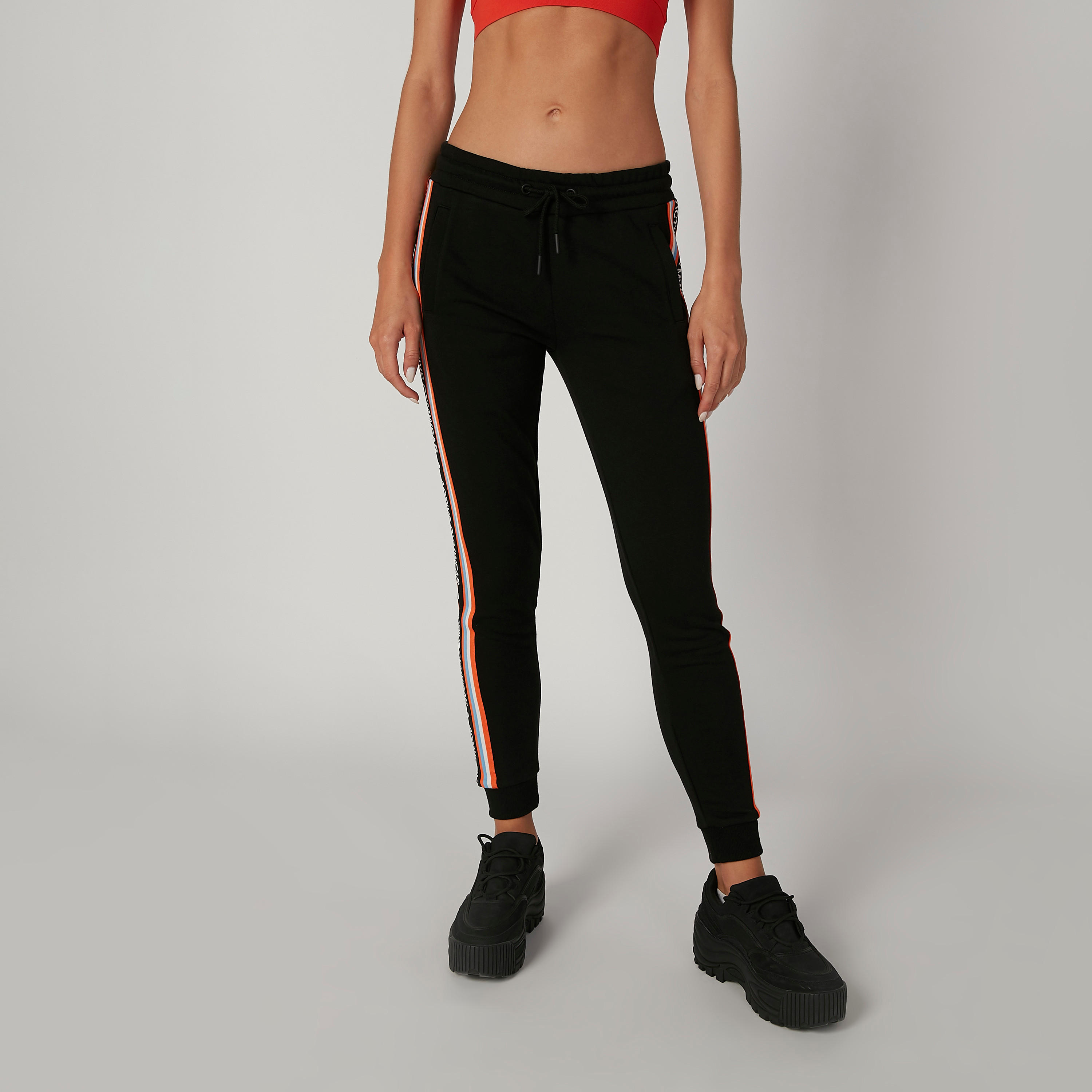 بنطلون رياضي بخصر مطّاطي وشريطة وطبعات-women-clothing-sportswearandactivewear-bottoms-image-3