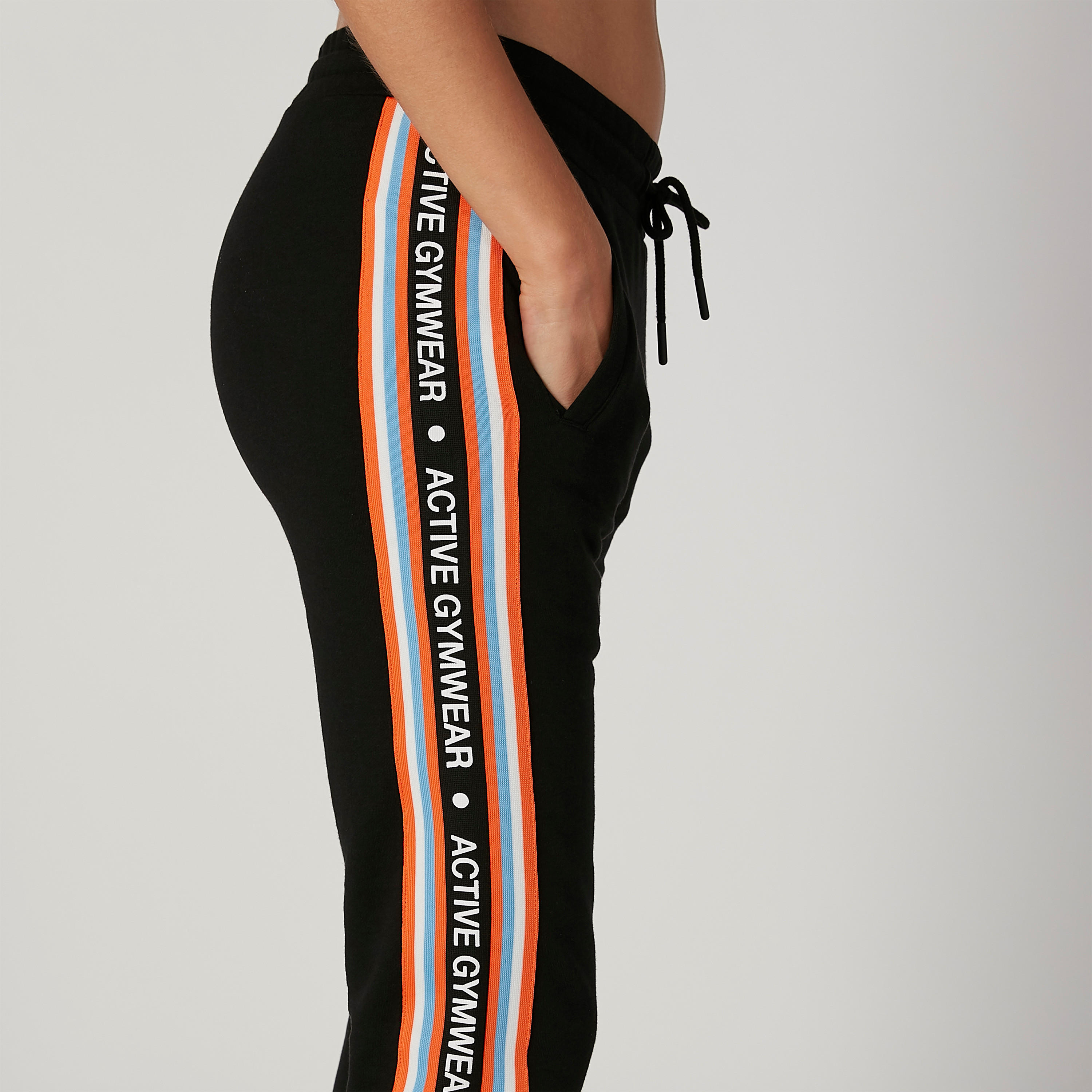 بنطلون رياضي بخصر مطّاطي وشريطة وطبعات-women-clothing-sportswearandactivewear-bottoms-image-5
