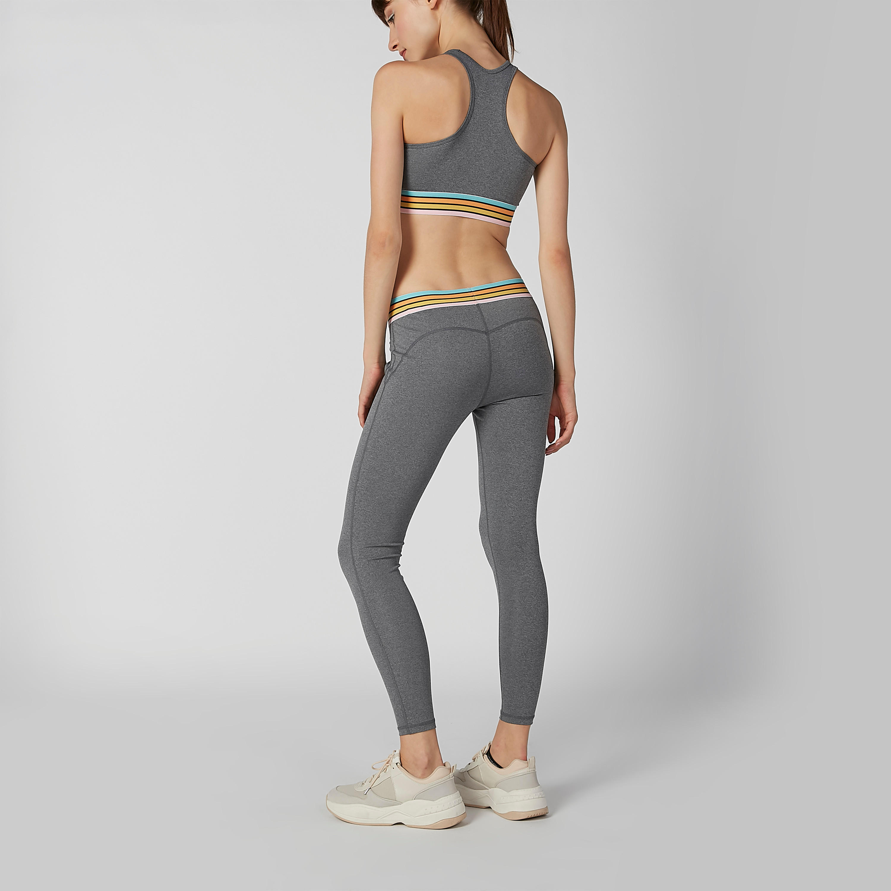 Sustainable Full Length Leggings with Stripe Elasticised Waistband-women-clothing-sportswearandactivewear-bottoms-image-3