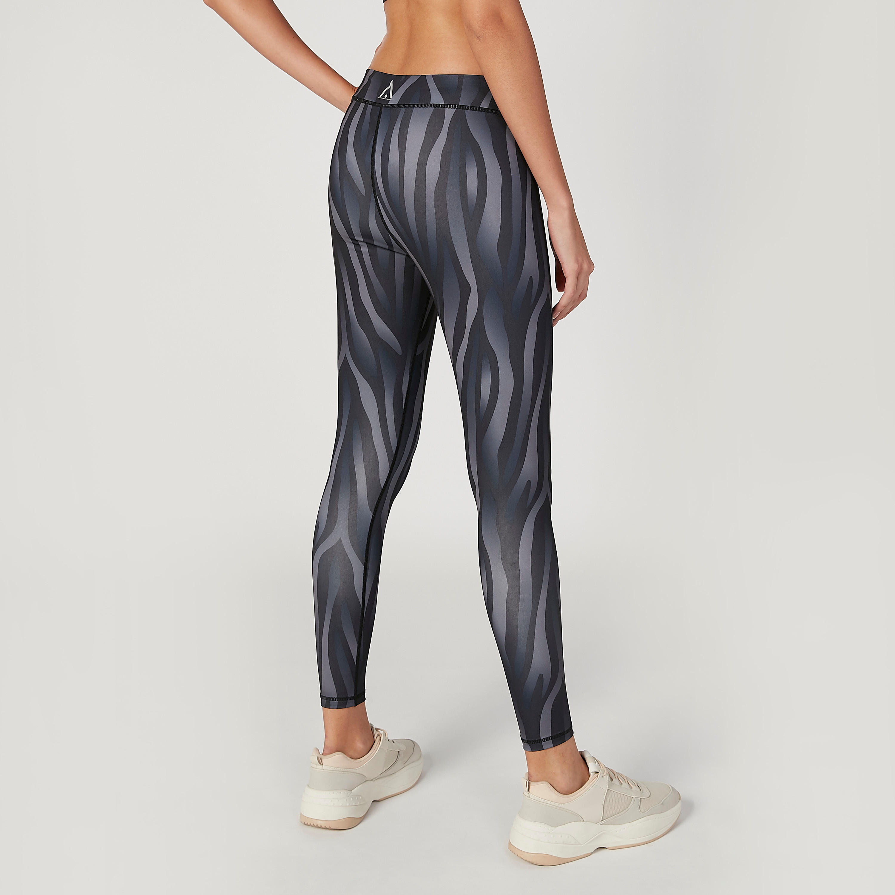 Printed Full Length Leggings with Elasticised Waistband-women-clothing-sportswearandactivewear-bottoms-image-2
