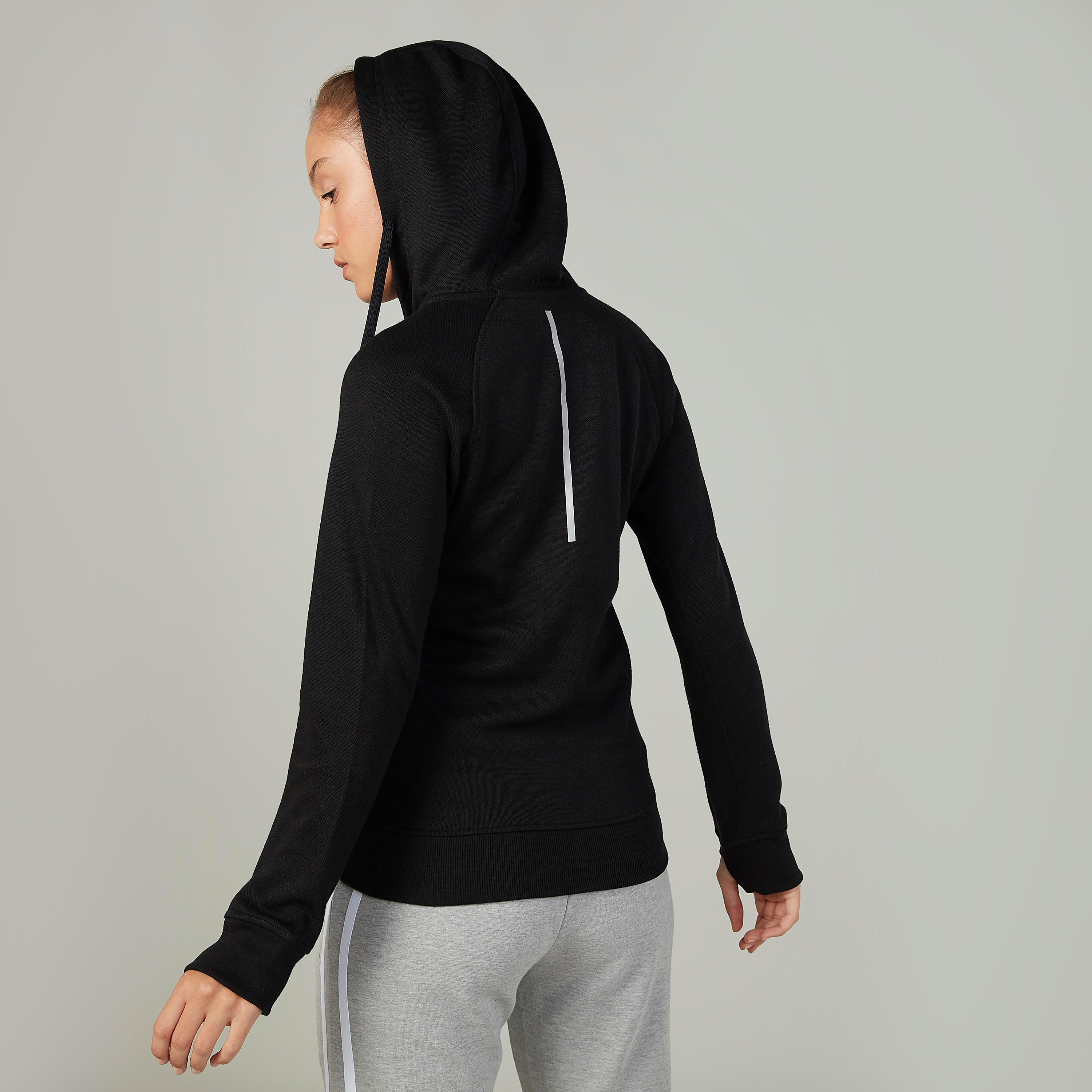 Plain Jacket with Long Sleeves and Hood-women-clothing-sportswearandactivewear-coatsandjackets-jackets-image-4