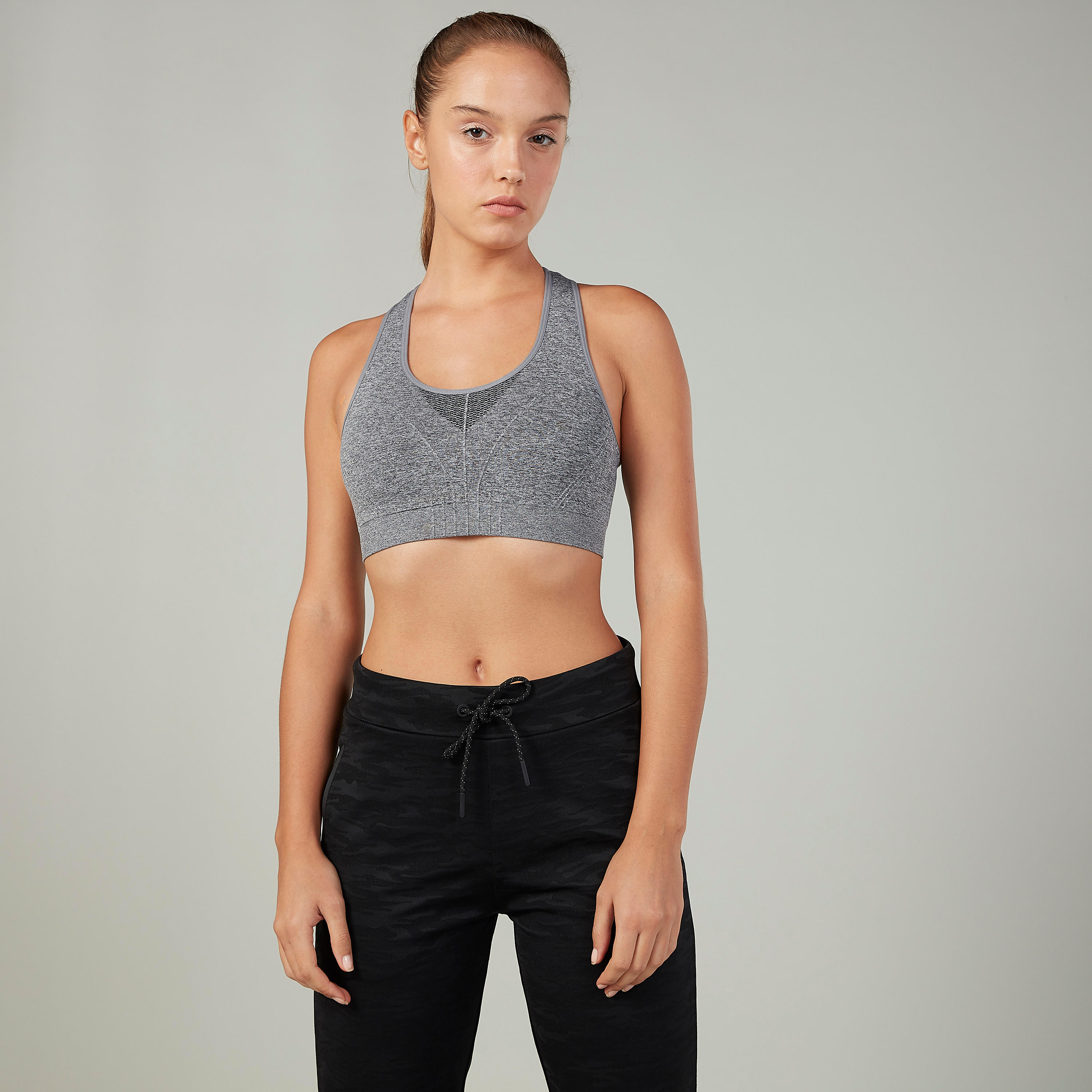 Plain Sports Bra with Racerback-sports-women-clothing-sportsbras-image-1