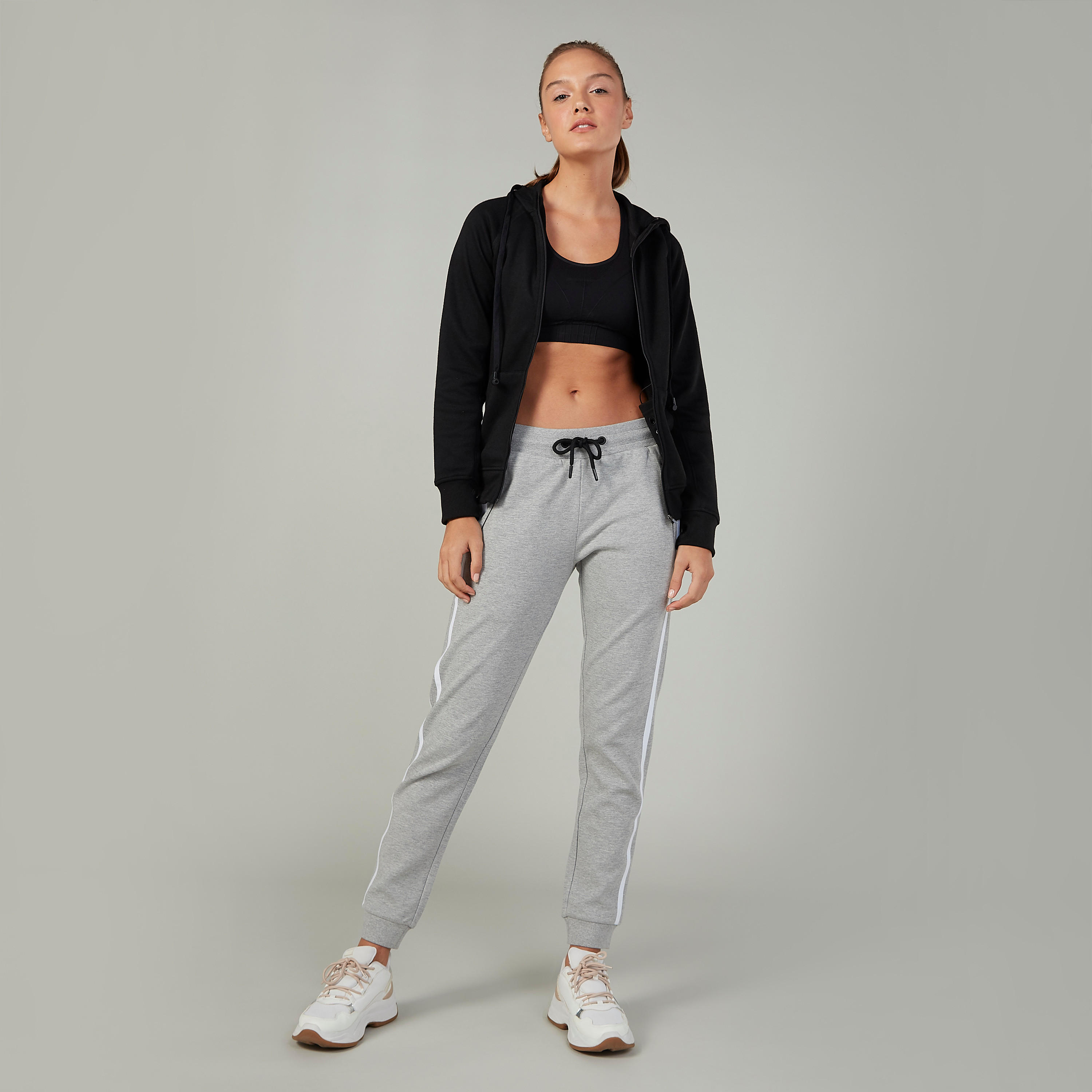 Solid Racer Back Sports Bra-sports-women-clothing-sportsbras-image-2