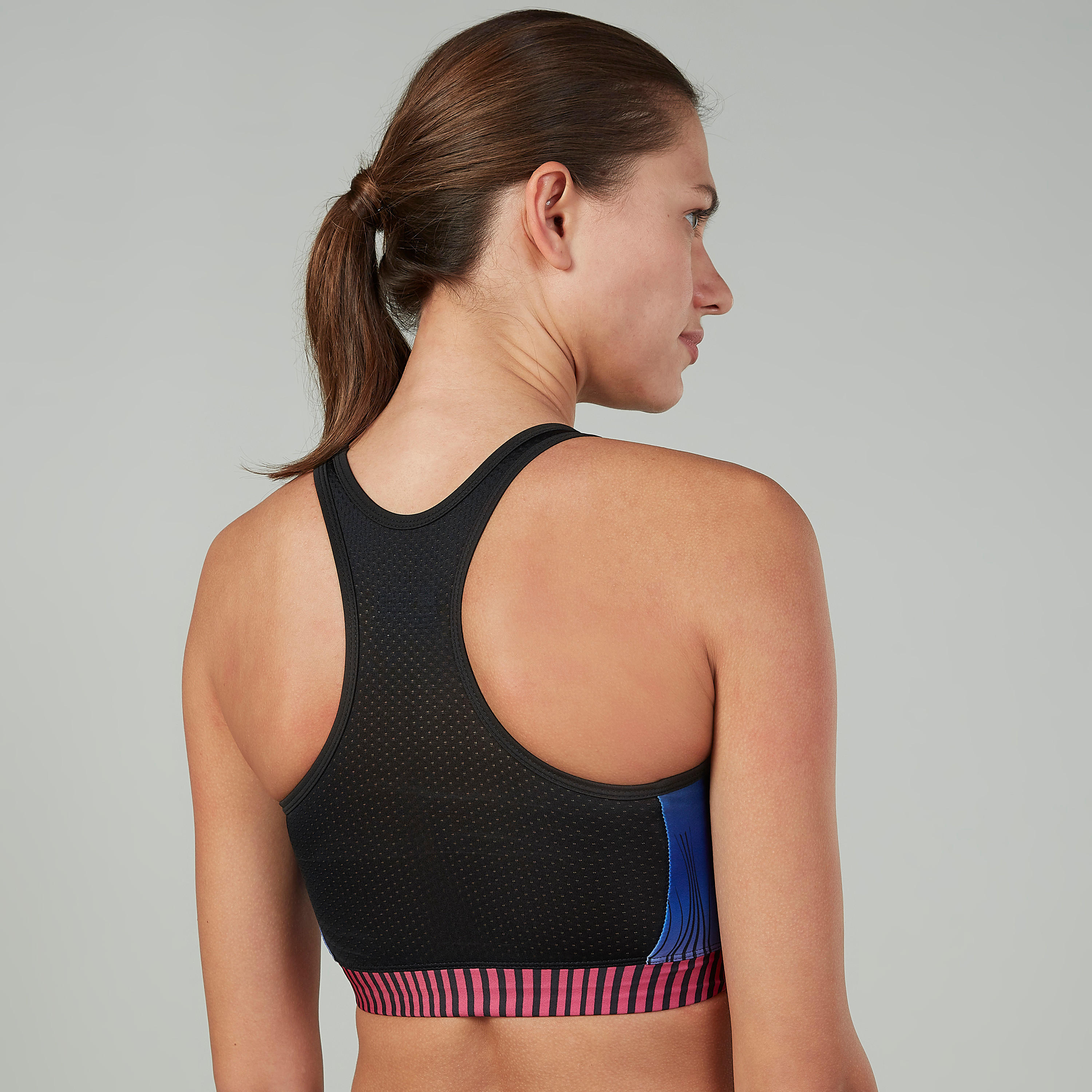 صدريّة رياضيّة بياقة عميقة وظهر ريسر وطبعات-sports-women-clothing-sportsbras-image-4