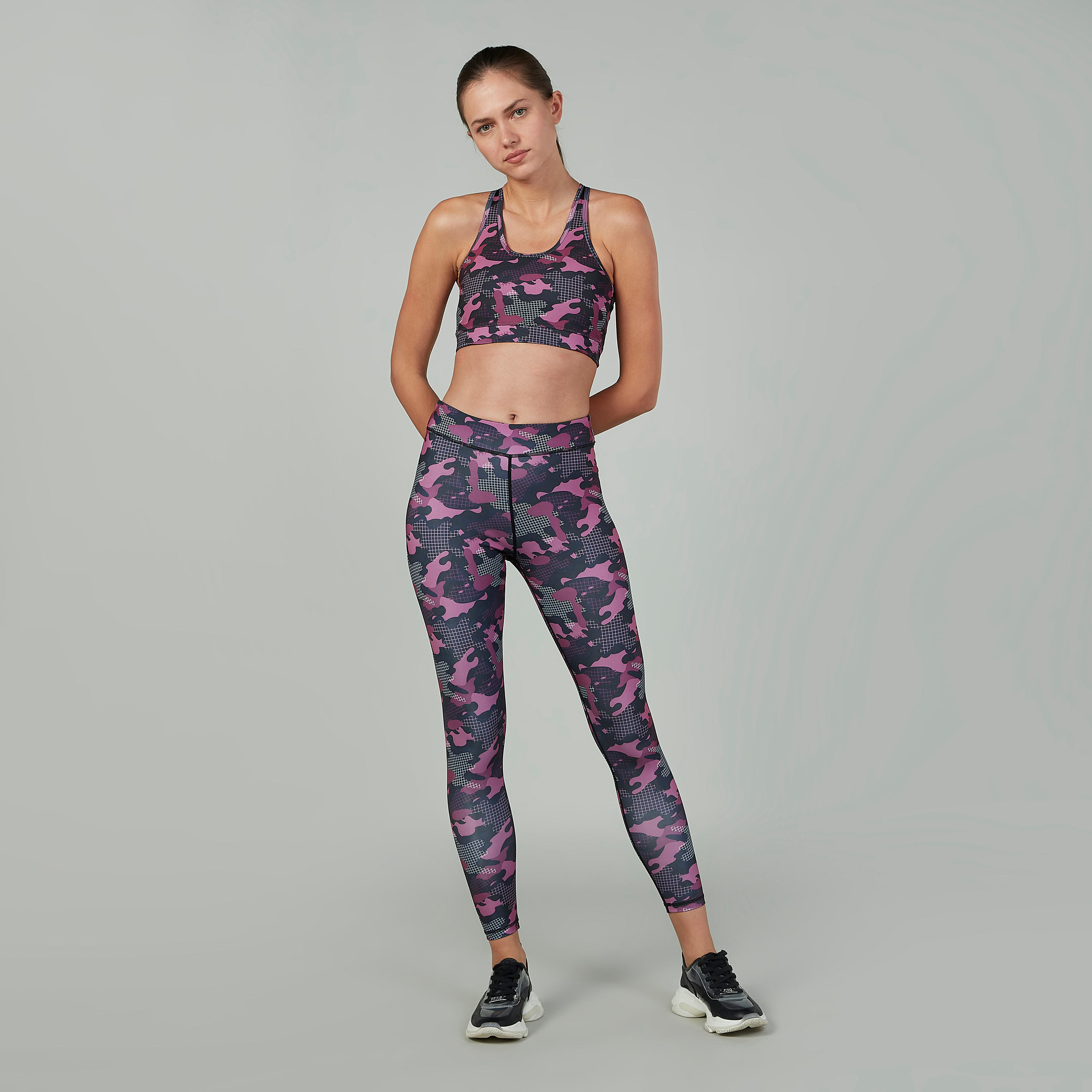 Printed Leggings with Elasticised Waistband-women-clothing-bottoms-leggings-image-2