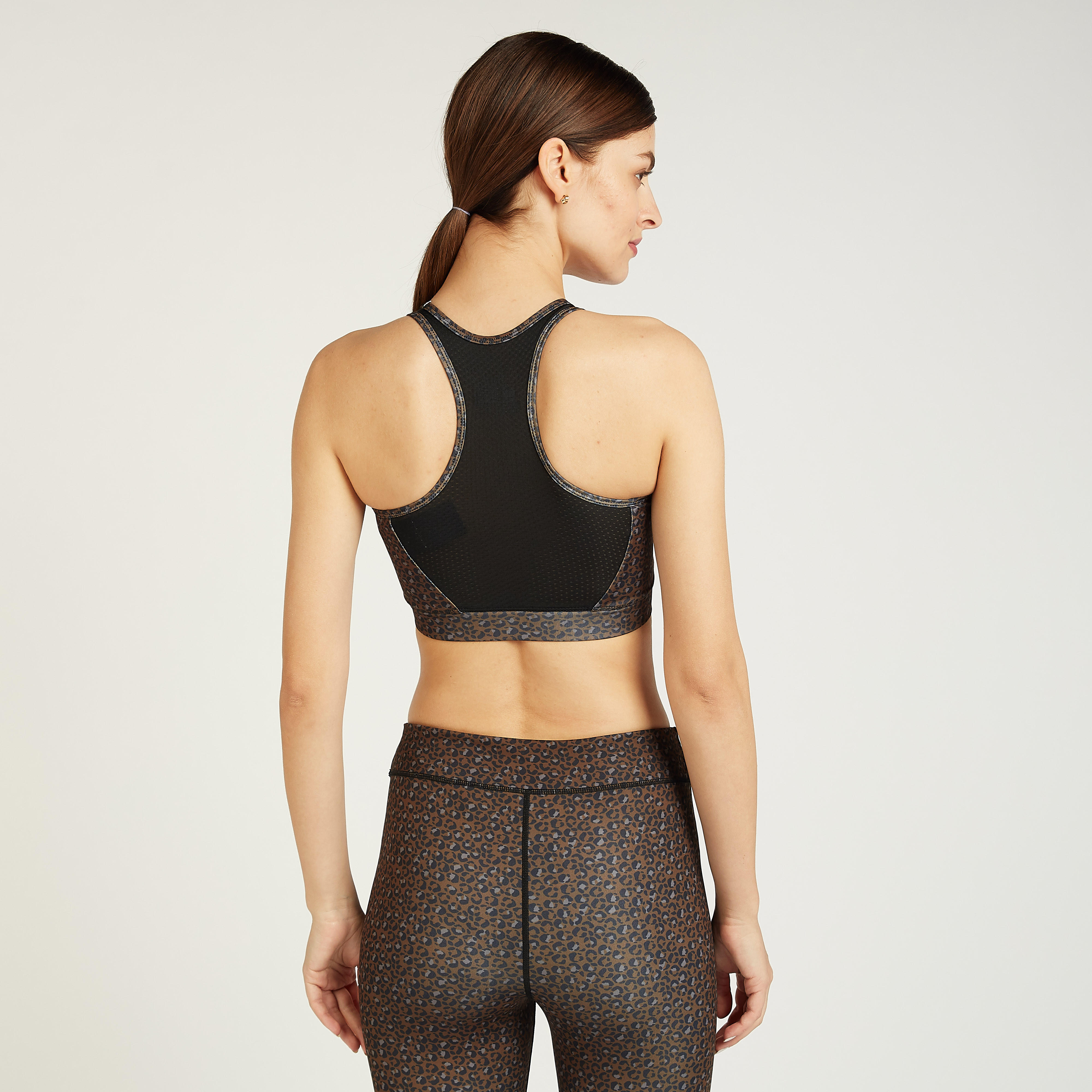 Printed Sports Bra with Scoop Neck and Racerback-sports-women-clothing-sportsbras-image-4