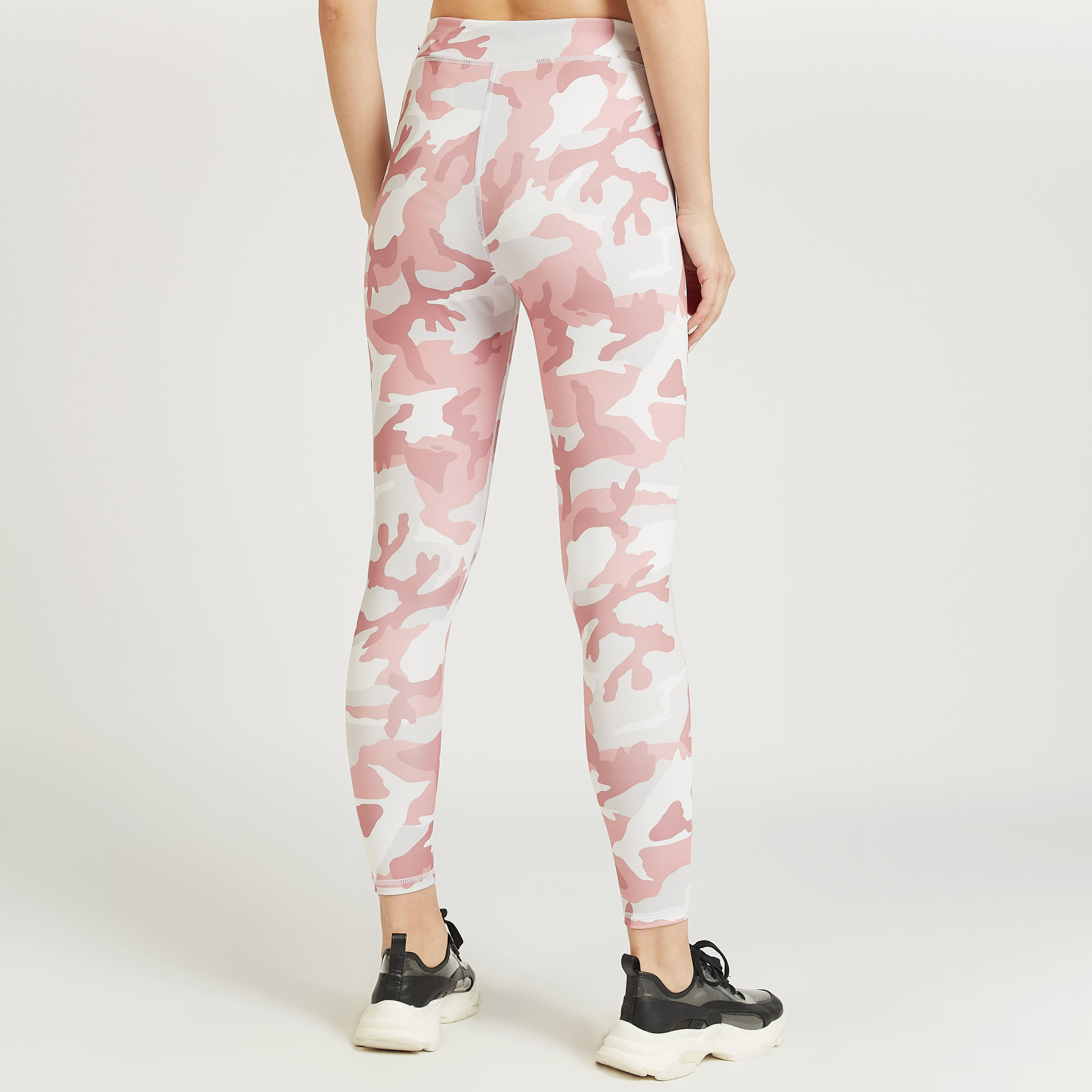Printed Leggings with Elasticised Waistband-women-clothing-bottoms-leggings-image-4