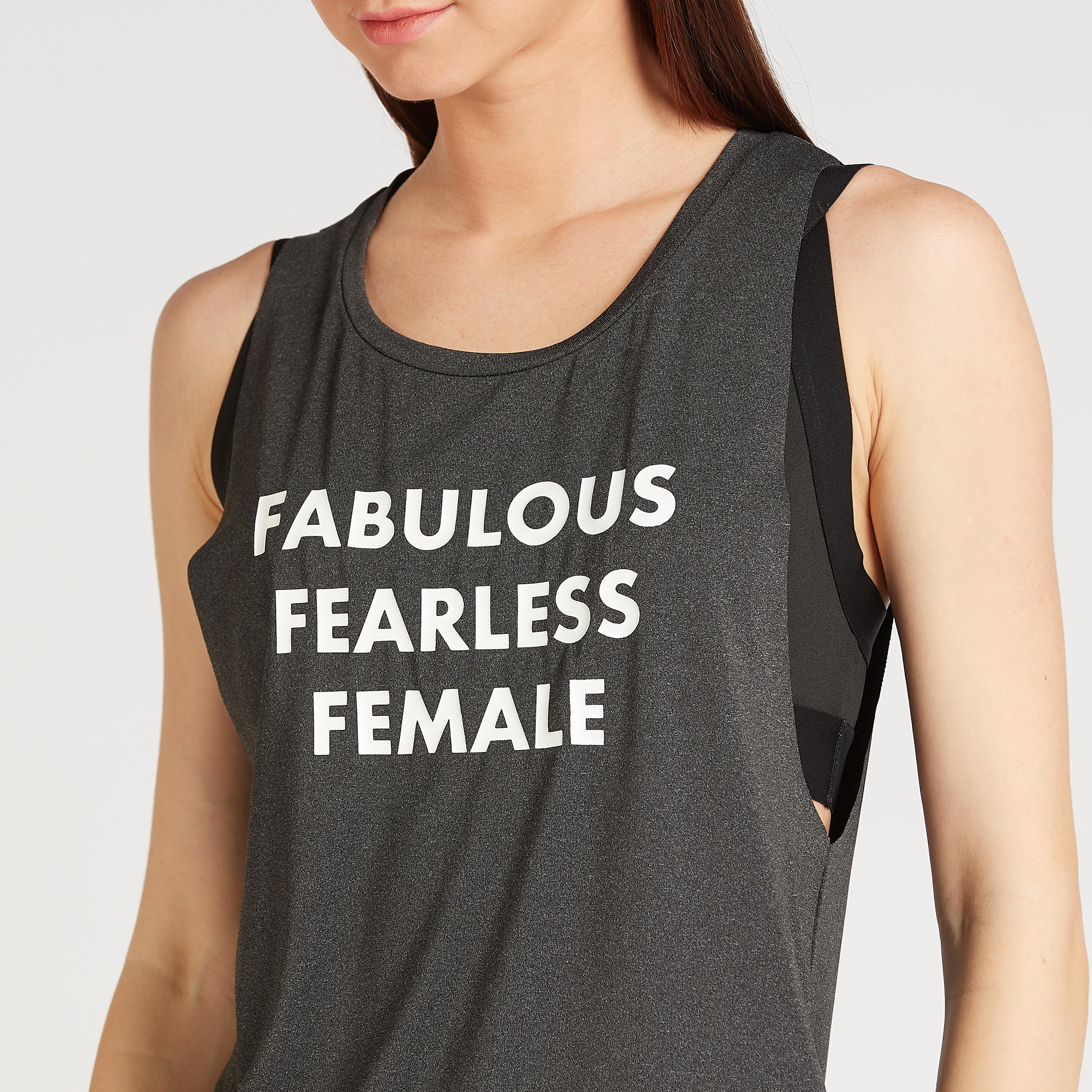 بلوزة دون أكمام بياقة مستديرة وطبعات-women-clothing-sportswearandactivewear-tshirtsandvests-image-3