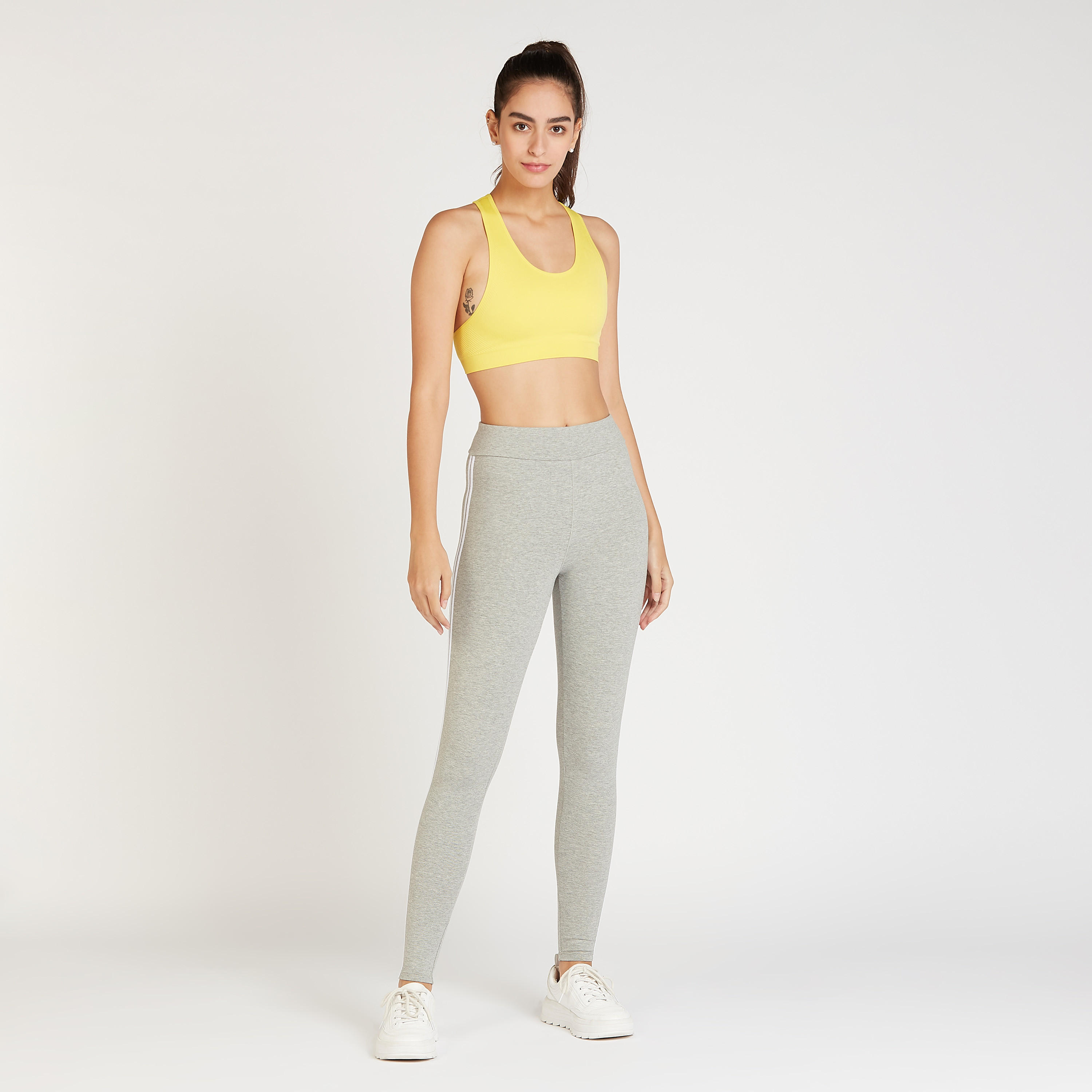 Textured Sports Bra with Racerback-sports-women-clothing-sportsbras-image-2