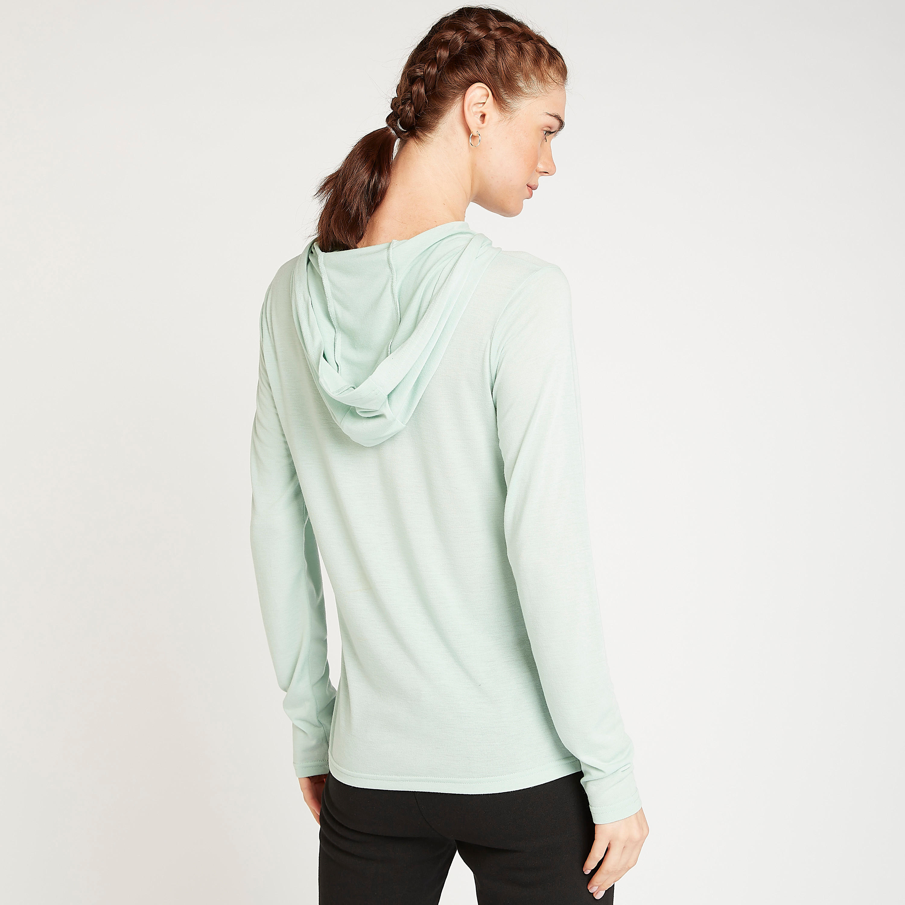 Sustainable Solid Hoodie with Long Sleeves-women-clothing-sportswearandactivewear-hoodiesandsweatshirts-image-4