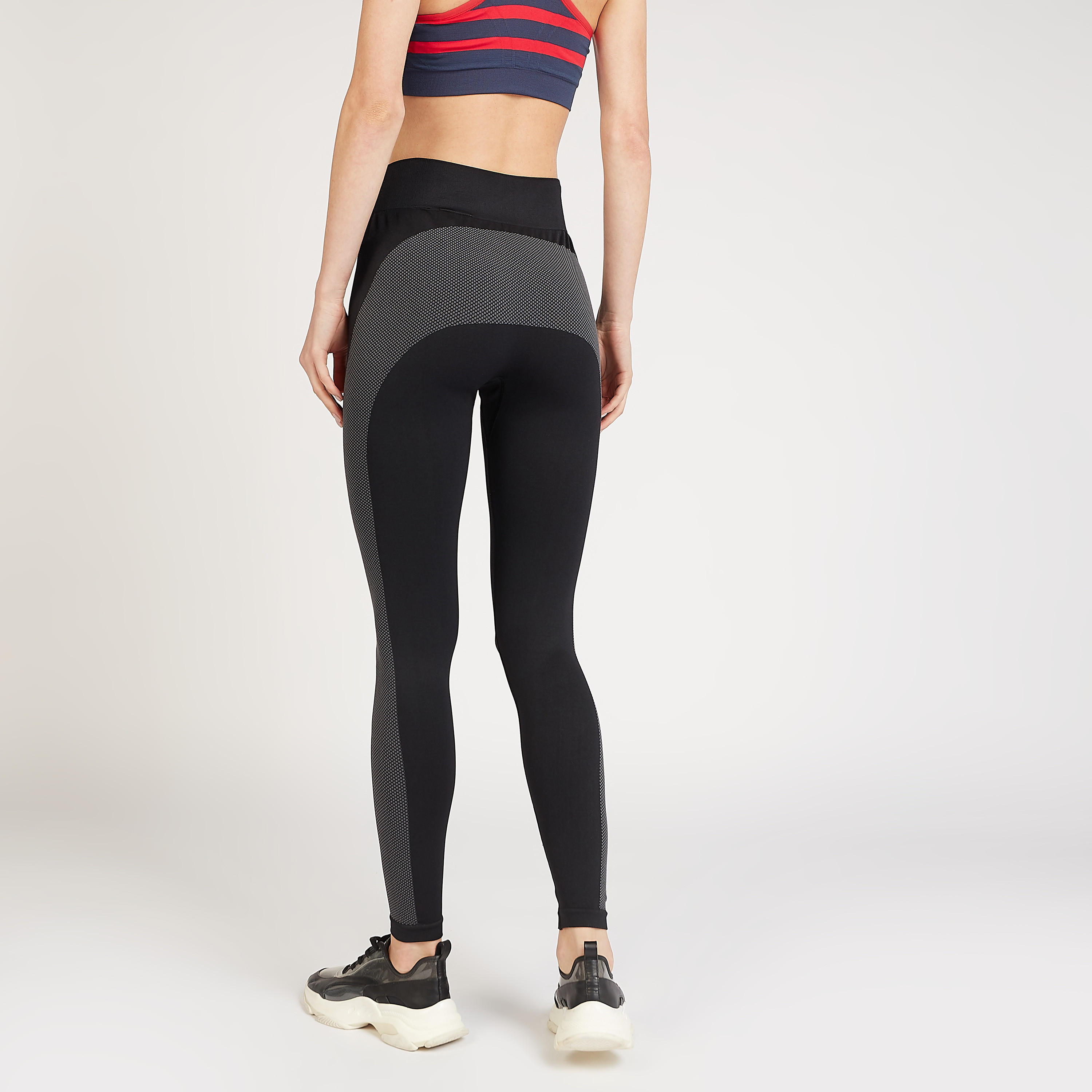 بنطلون مستدام ليقنز بطبعات شعار وخصر مطّاطي-women-clothing-sportswearandactivewear-bottoms-image-3