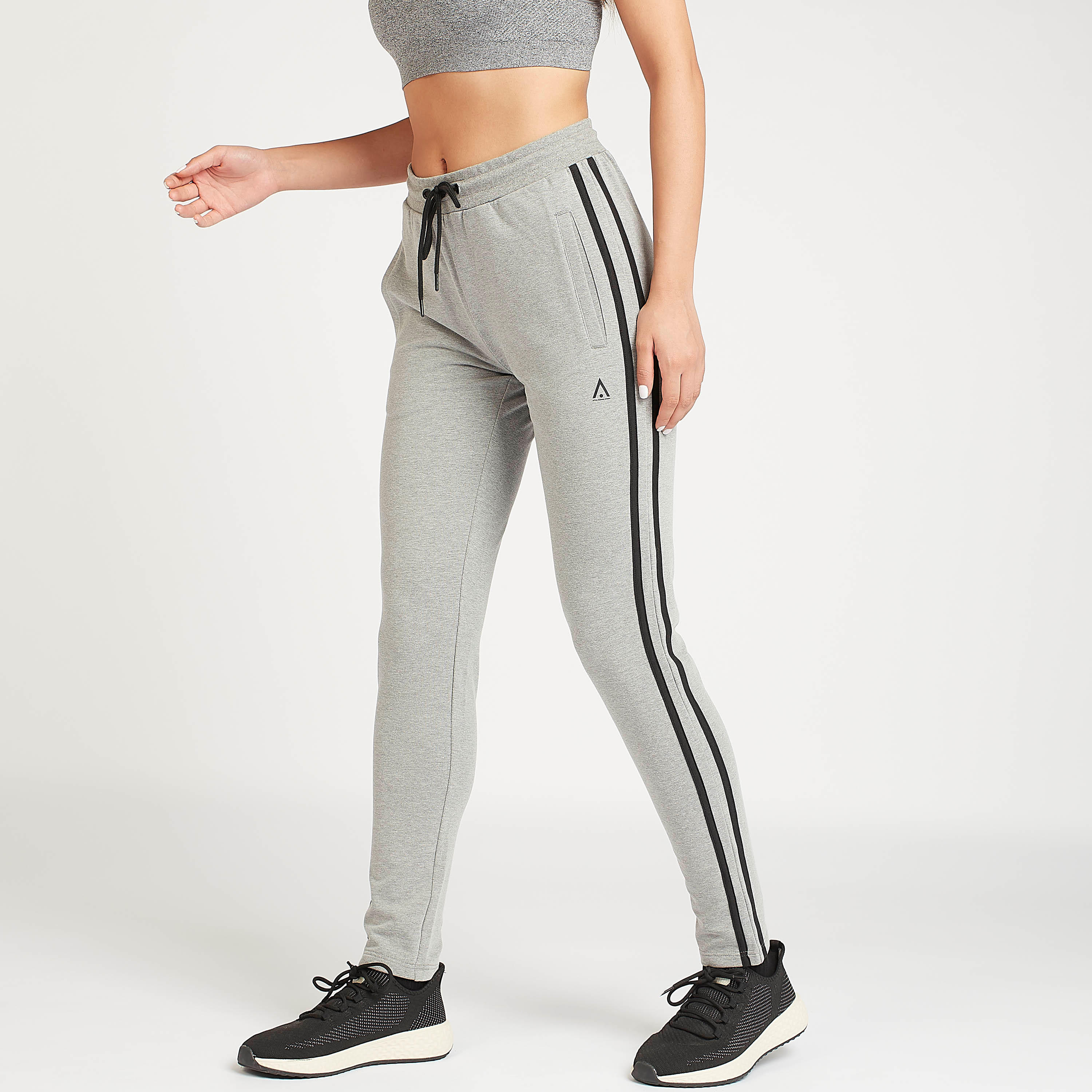 Solid Track Pants with Tape Detail-women-clothing-sportswearandactivewear-bottoms-image-6