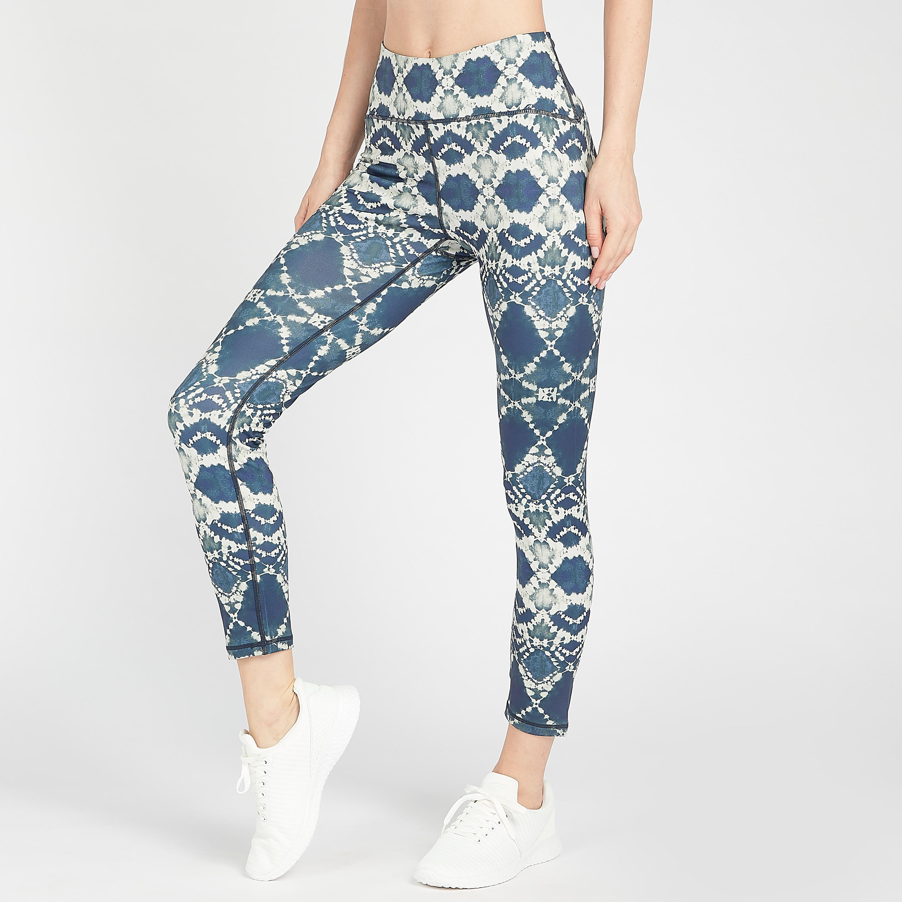 بنطلون ليقنز بخصر مطّاطي وطبعات-women-clothing-bottoms-leggings-image-1