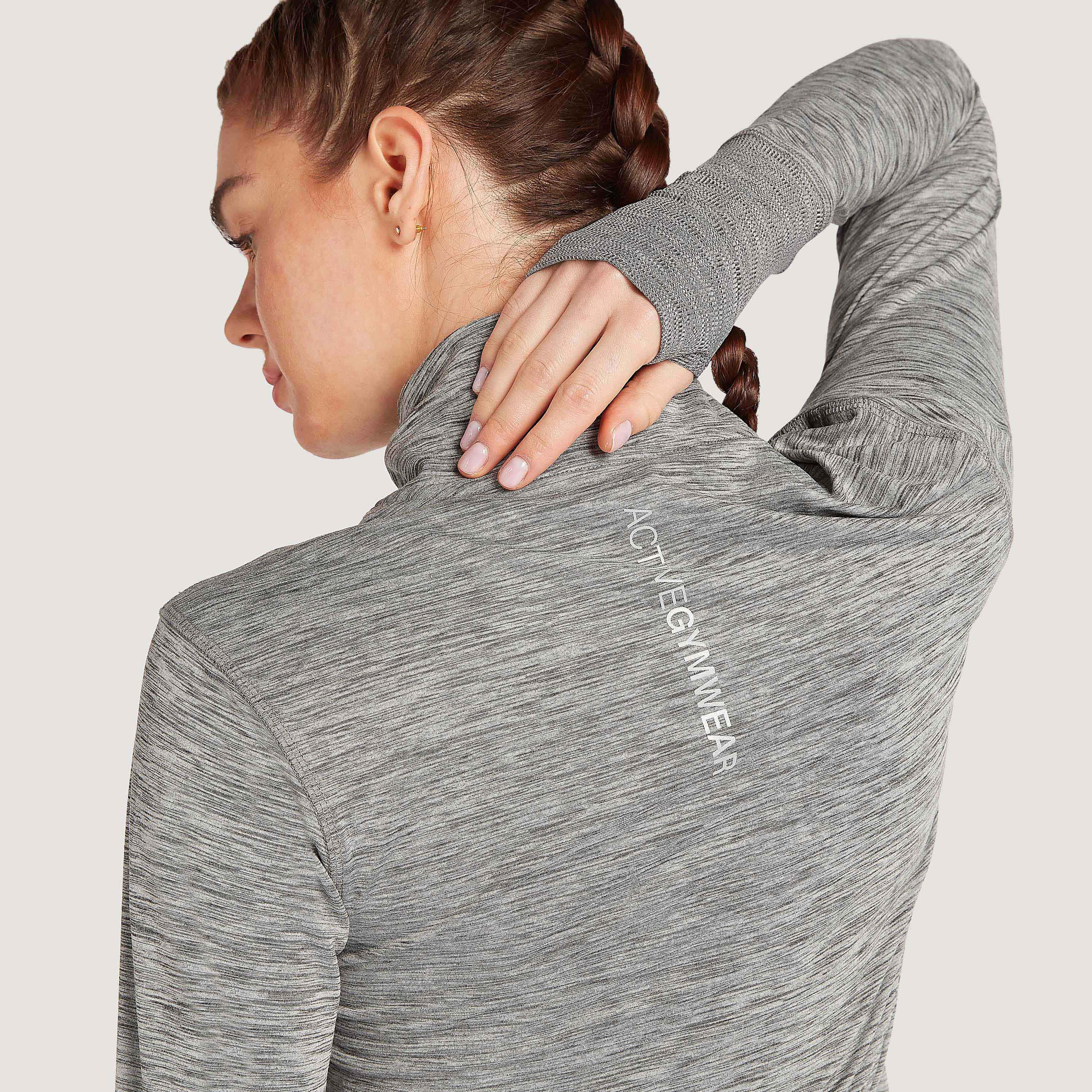 Sweatshirt with Long Sleeves and Zipper Neckline-women-clothing-sportswearandactivewear-hoodiesandsweatshirts-image-5