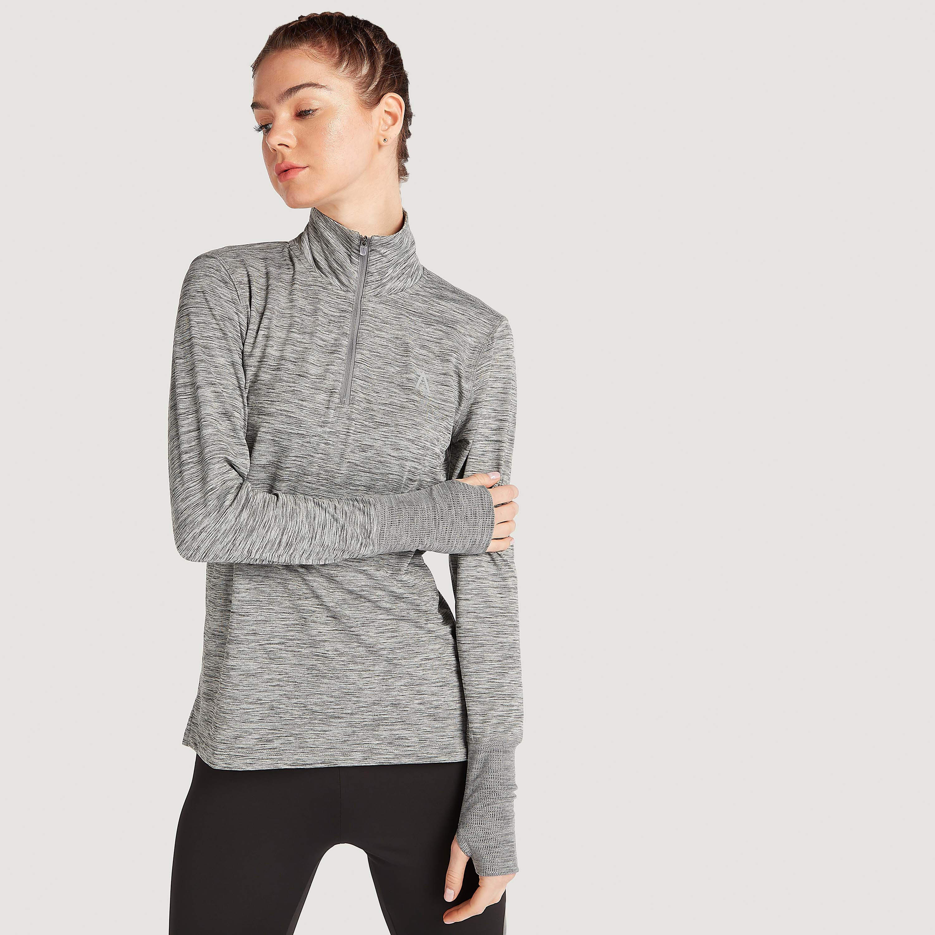 Sweatshirt with Long Sleeves and Zipper Neckline-women-clothing-sportswearandactivewear-hoodiesandsweatshirts-image-7