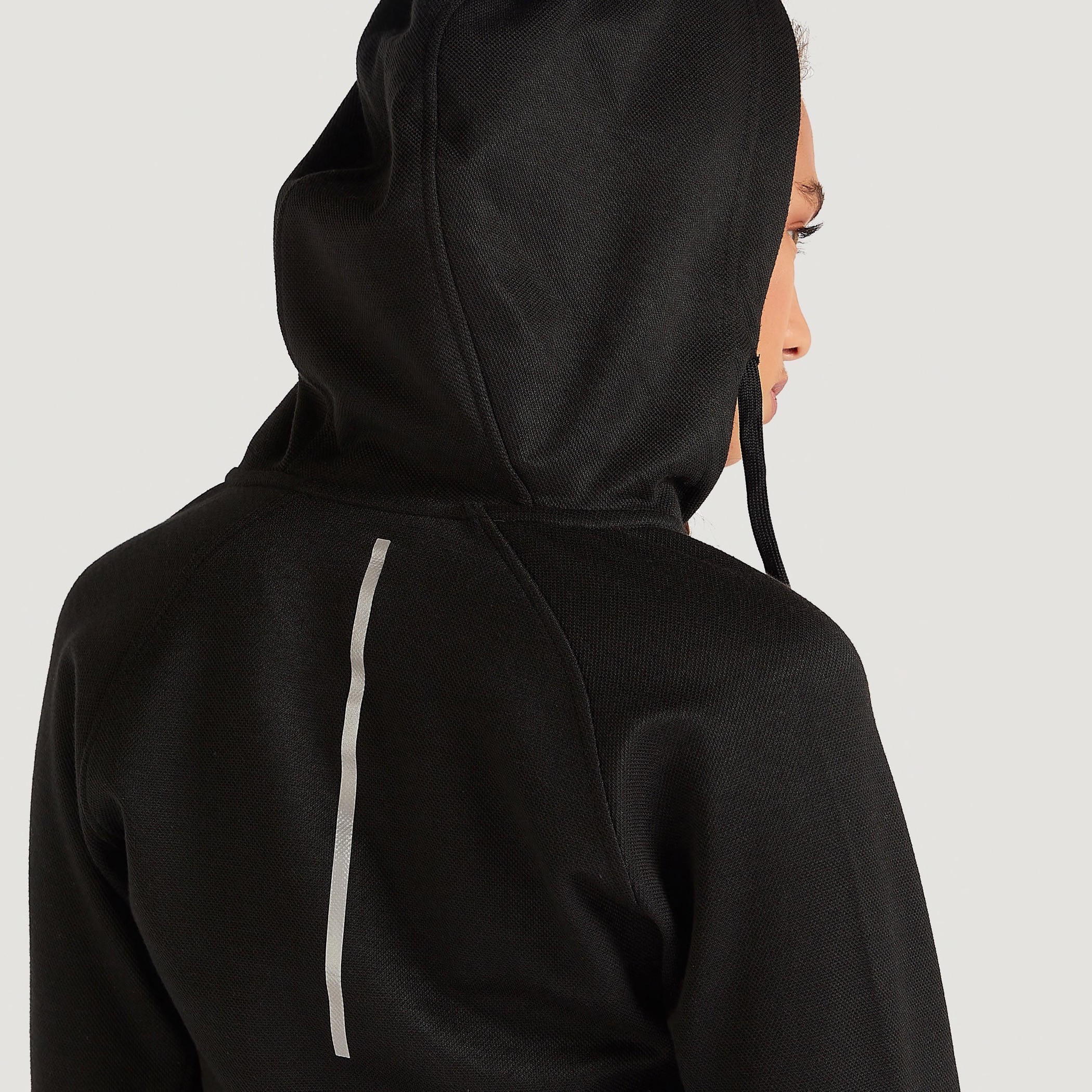 Solid Hooded Jacket with Attached Earphones and Pockets-women-clothing-sportswearandactivewear-hoodiesandsweatshirts-image-6